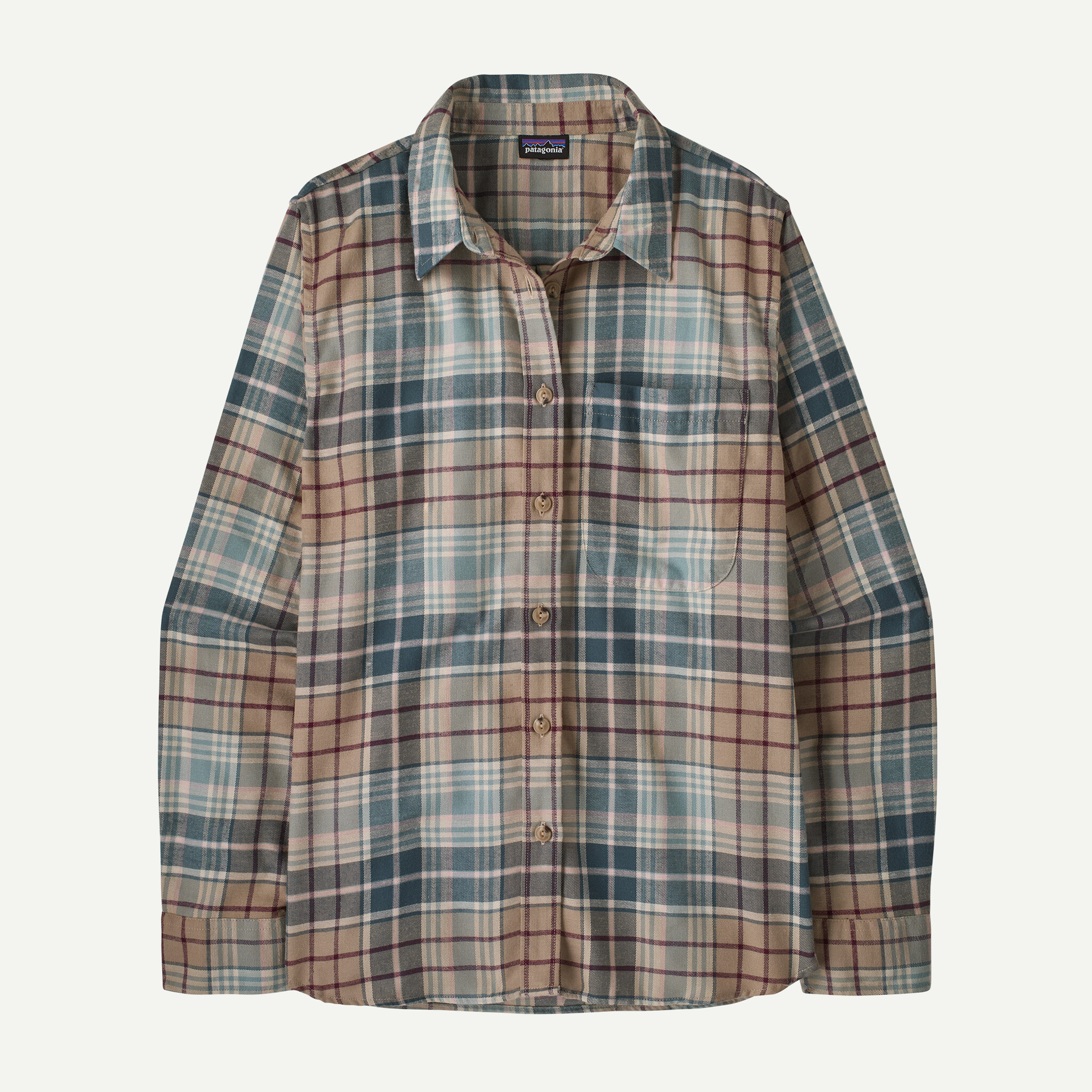 Women's Lightweight Fjord Flannel Shirt - Depth: Blue Sage