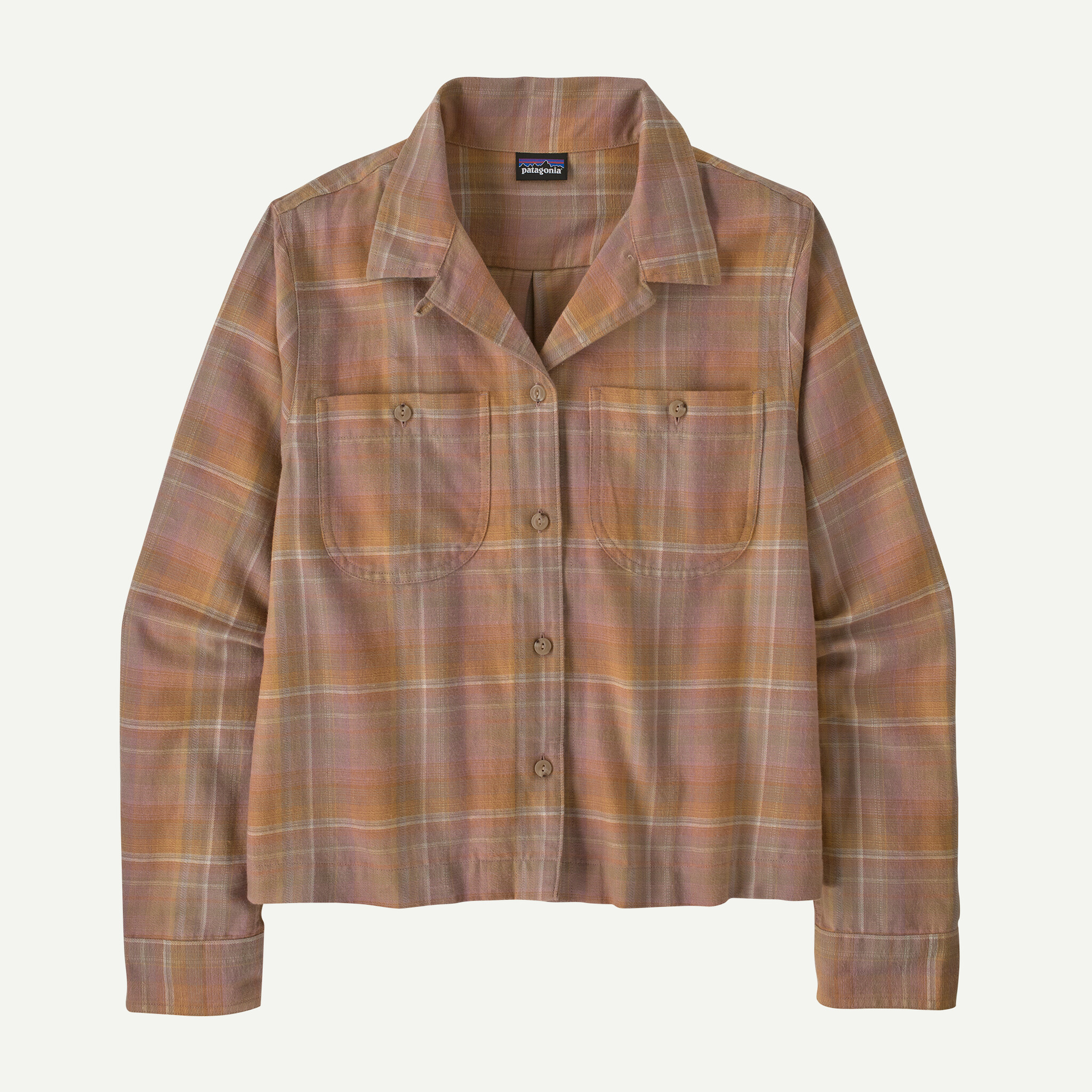 Women's Lightweight Fjord Flannel Camp Shirt - Ice Fall: Moonrise Taupe