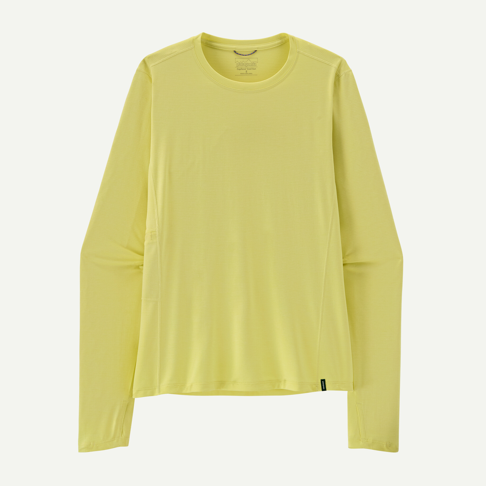 Women's Long-Sleeved Capilene(R) Cool Sun Shirt - Vellum Green - Light Vellum Green X-Dye