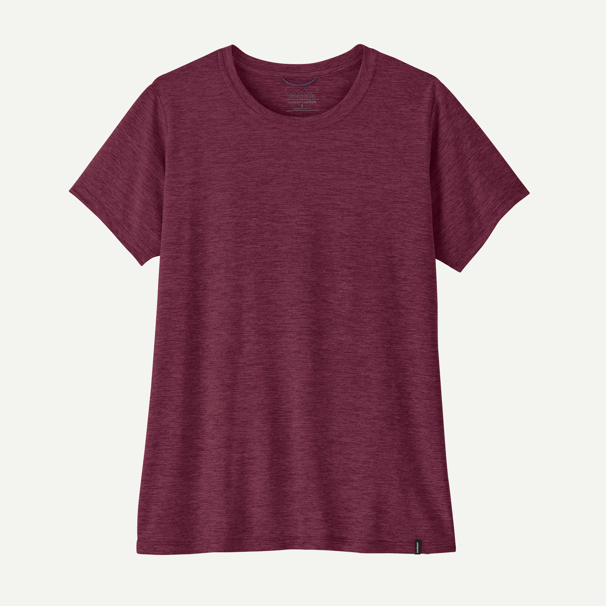 Women's Capilene(R) Cool Daily Shirt - Berry Fig - Light Berry Fig X-Dye