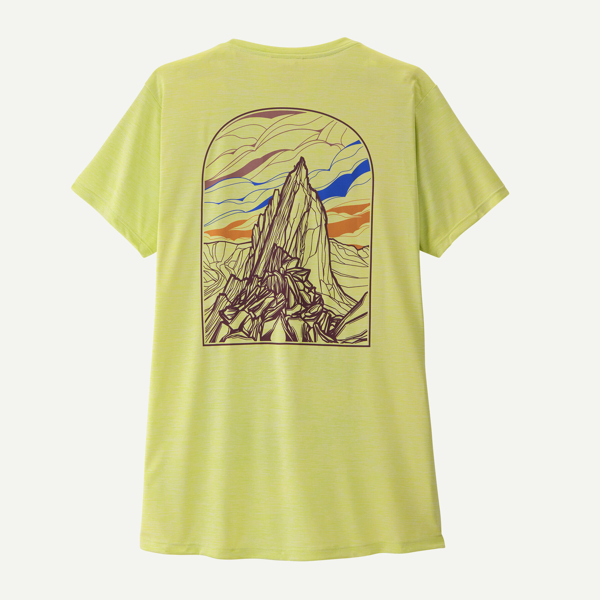 Women's Capilene(R) Cool Daily Shirt - Cloud Crag - Vellum Green