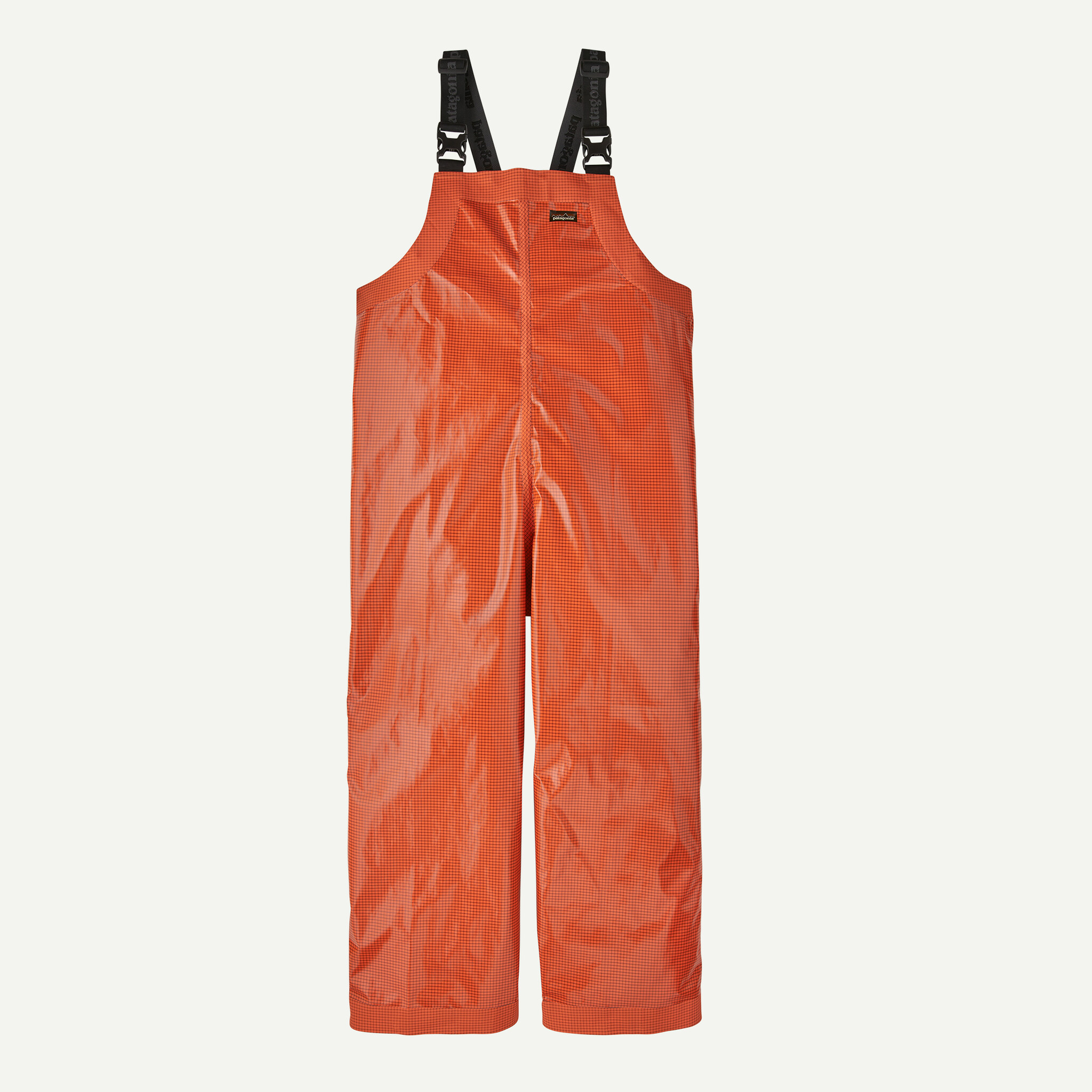Hose-Down Slicker Bib Overalls - Campfire Orange