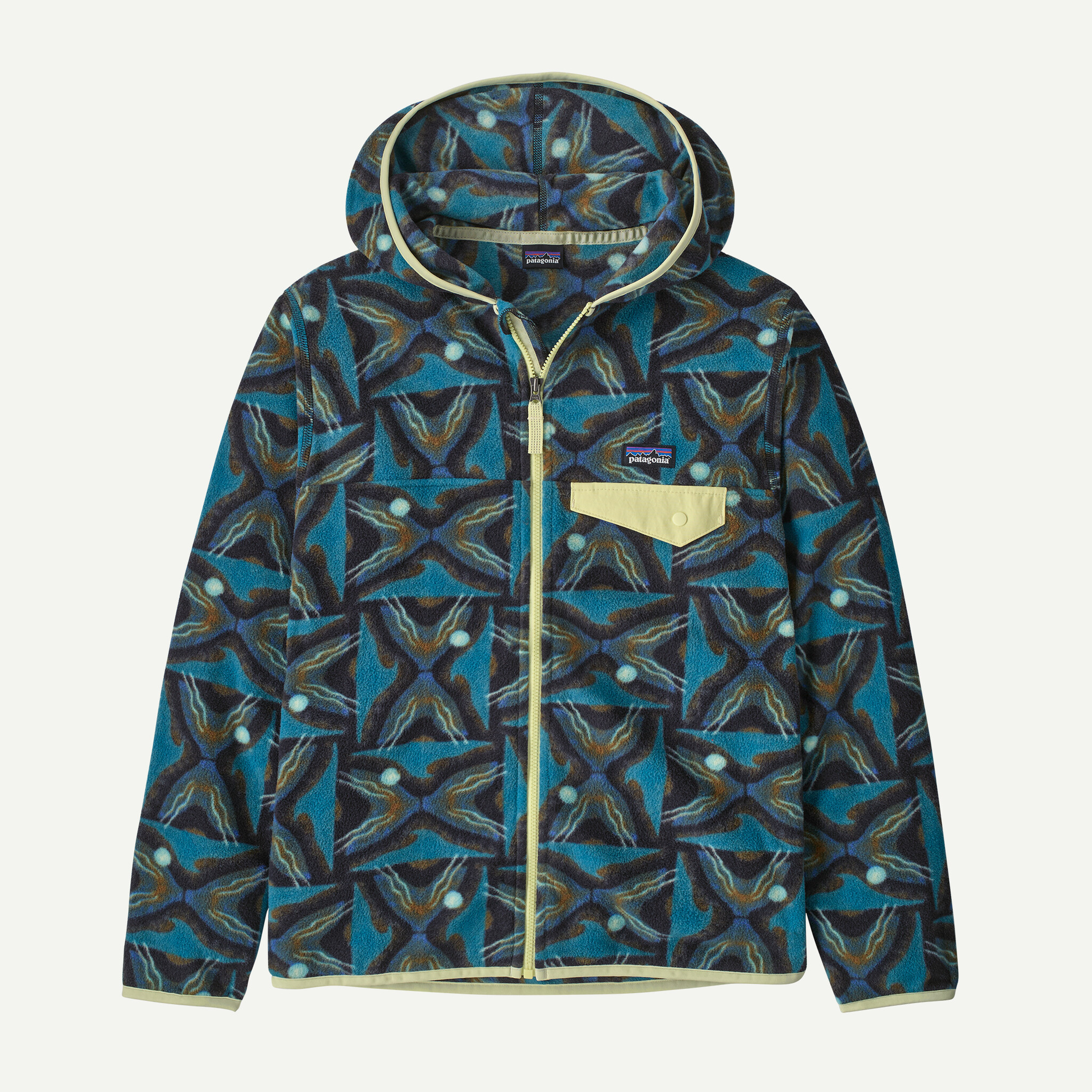 Kids' Micro D(R) Snap-T(R) Fleece Jacket - Deep Freeze: Black