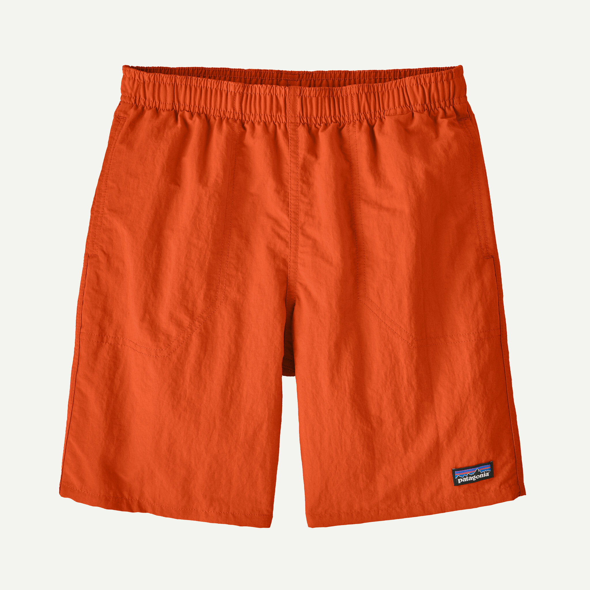Kids' Baggies(TM) Shorts 7" - Lined - Coal Orange