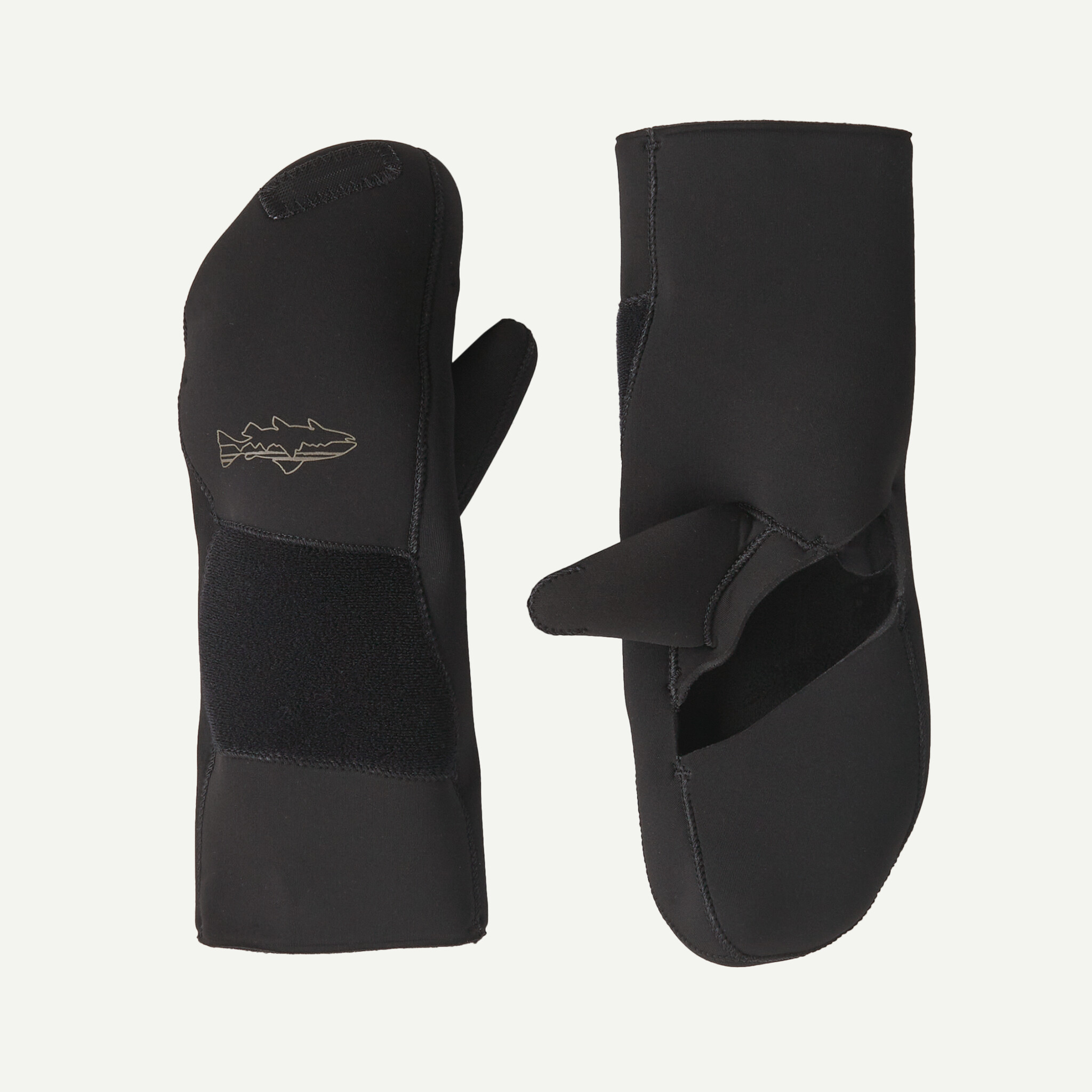 Homepool Mitt Fishing Gloves - Black