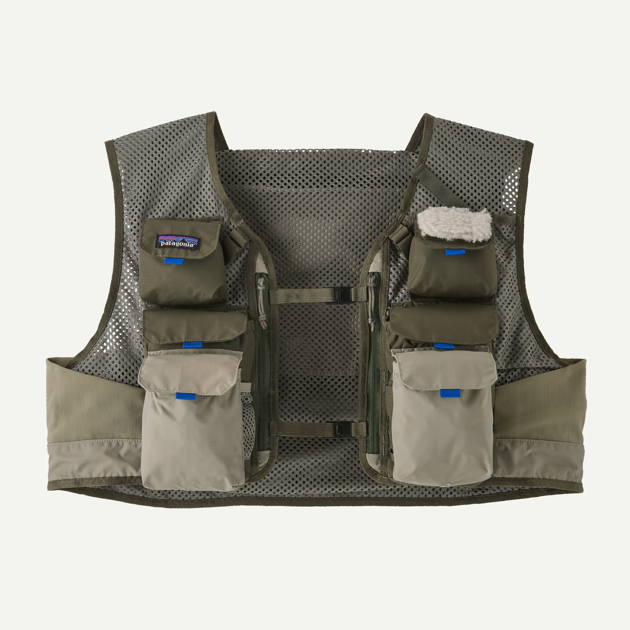 Stealth Pack Fishing Vest - River Rock Green