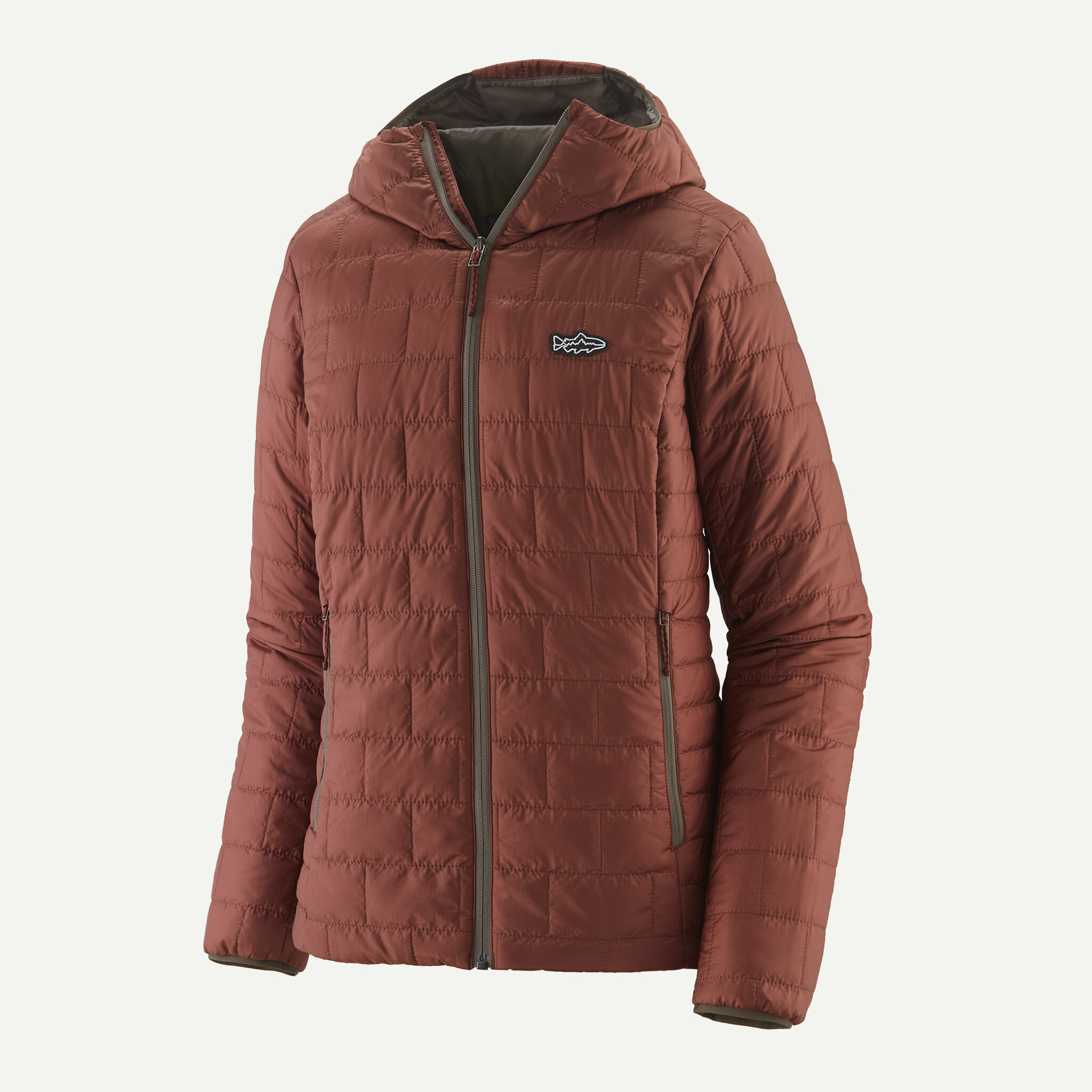 Women's Nano Puff(R) Fitz Roy Trout Hoody - Dried Vanilla