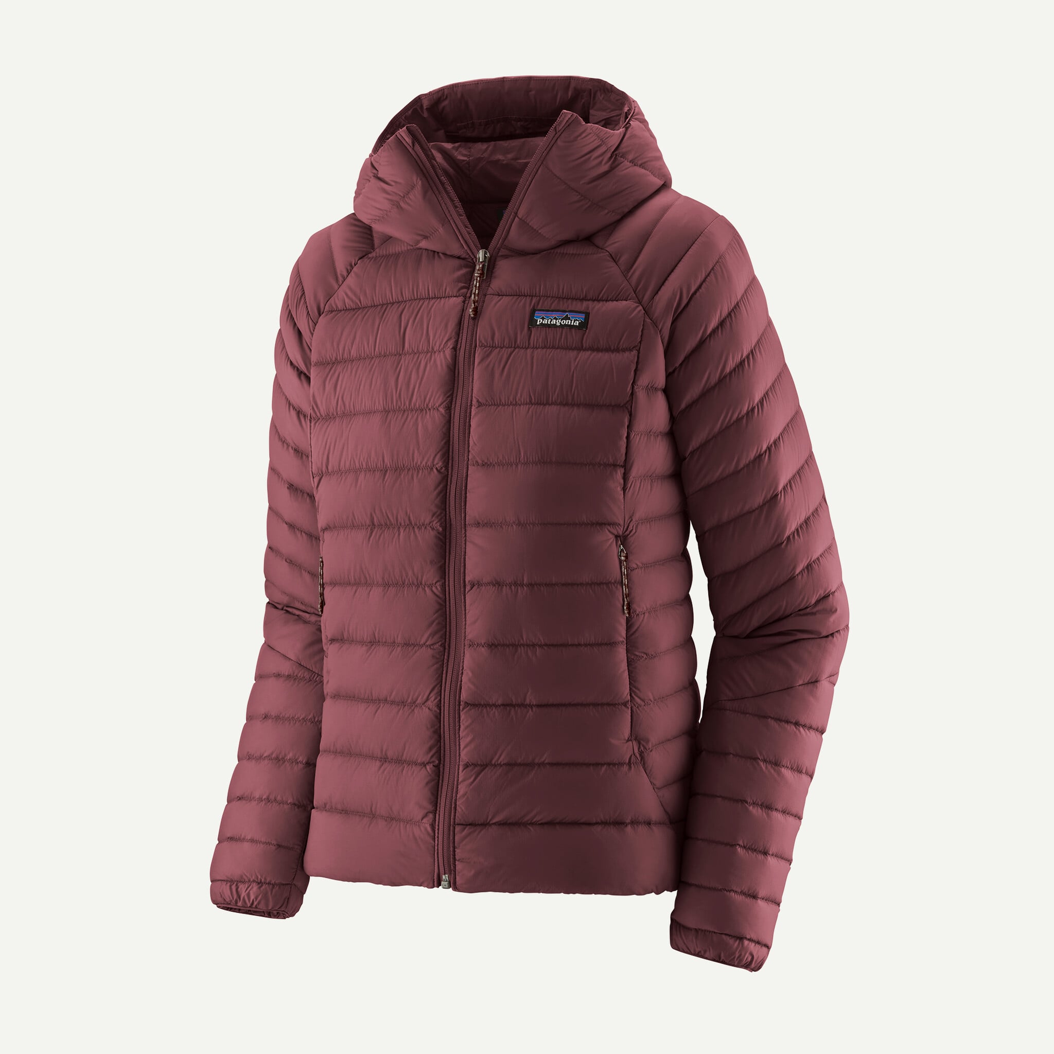 Women's Down Sweater(TM) Hoody - Dark Ruby