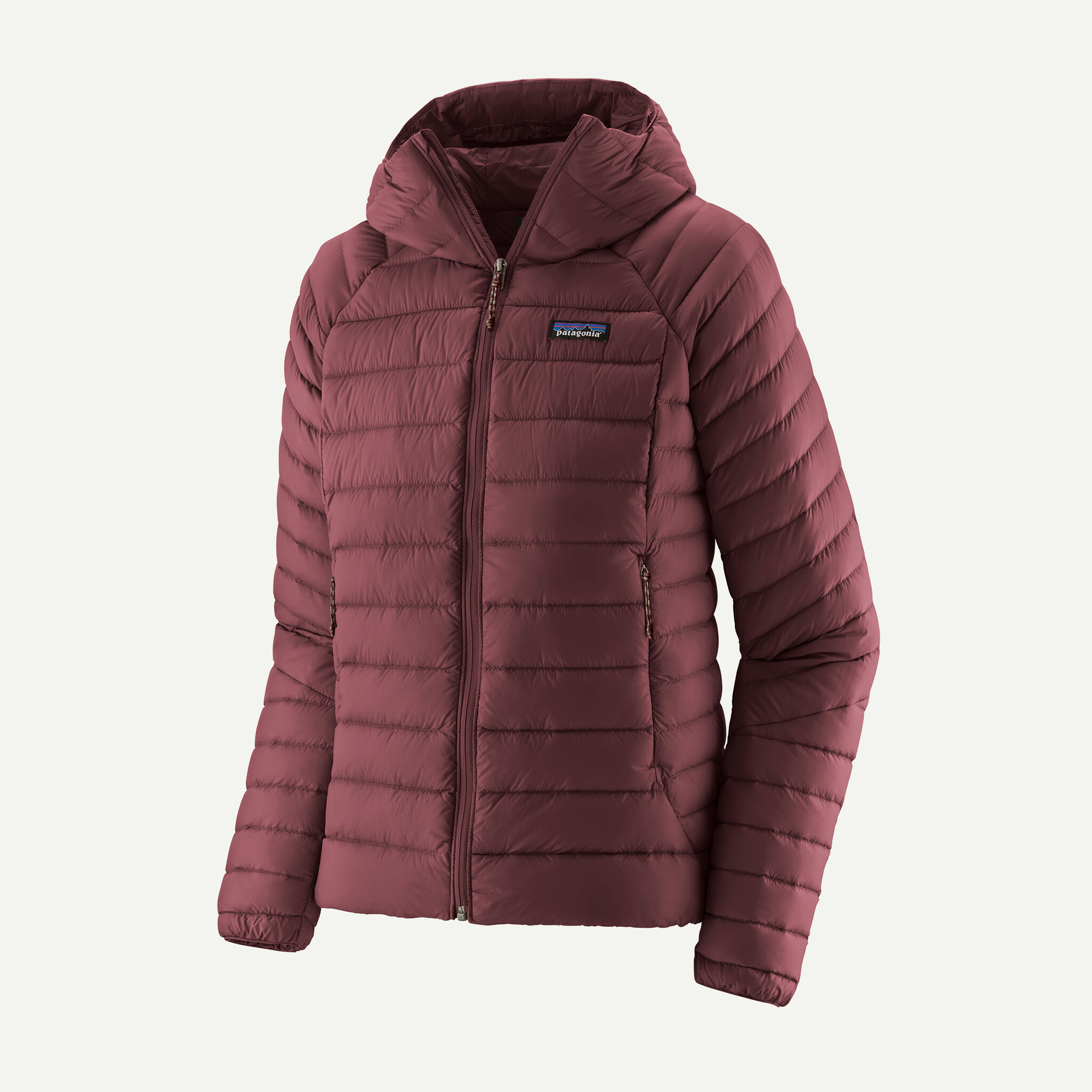 Women's Down Sweater(TM) Hoody - Dark Ruby