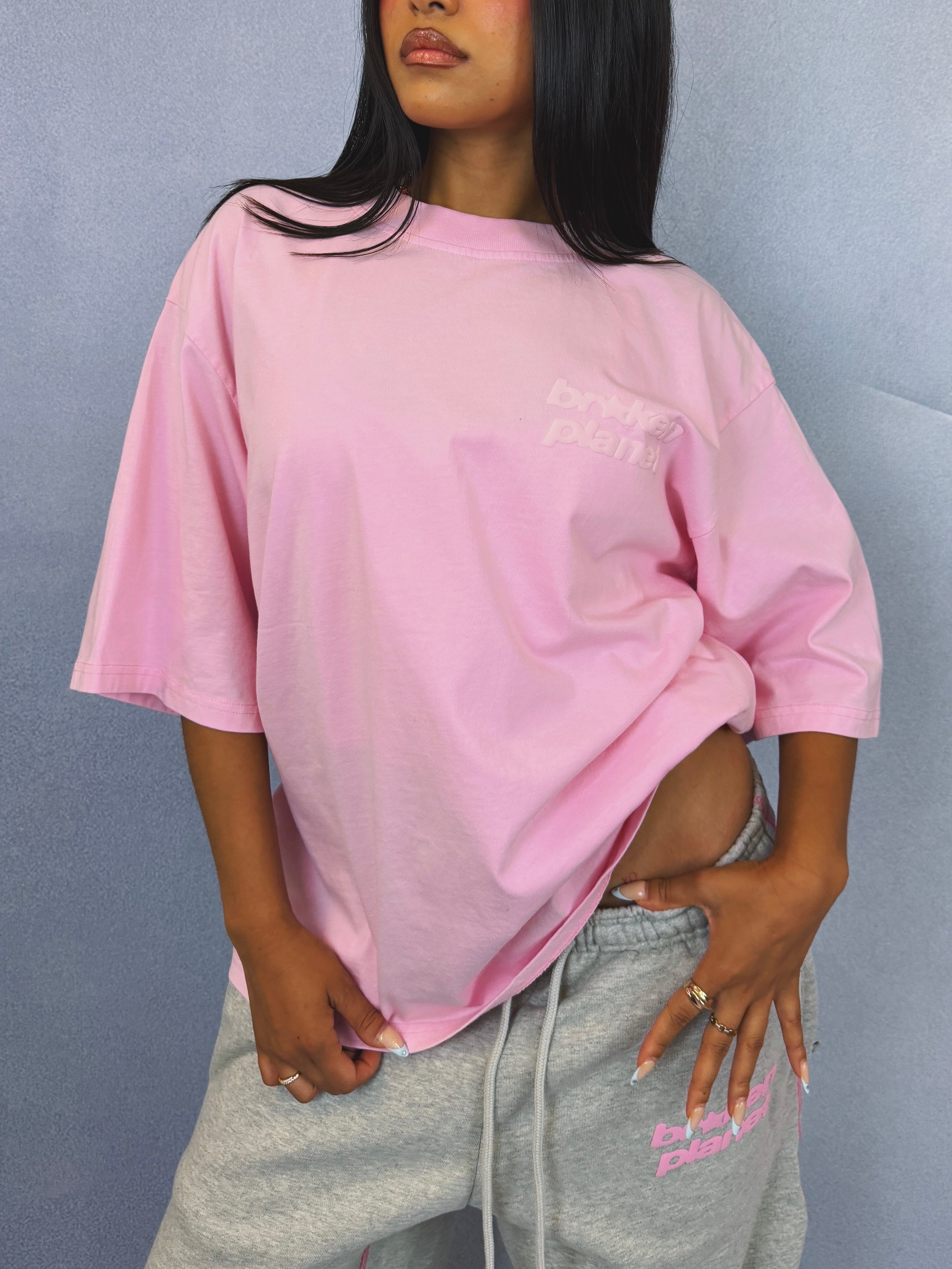 Star Logo T-shirt - Candy Pink - 4