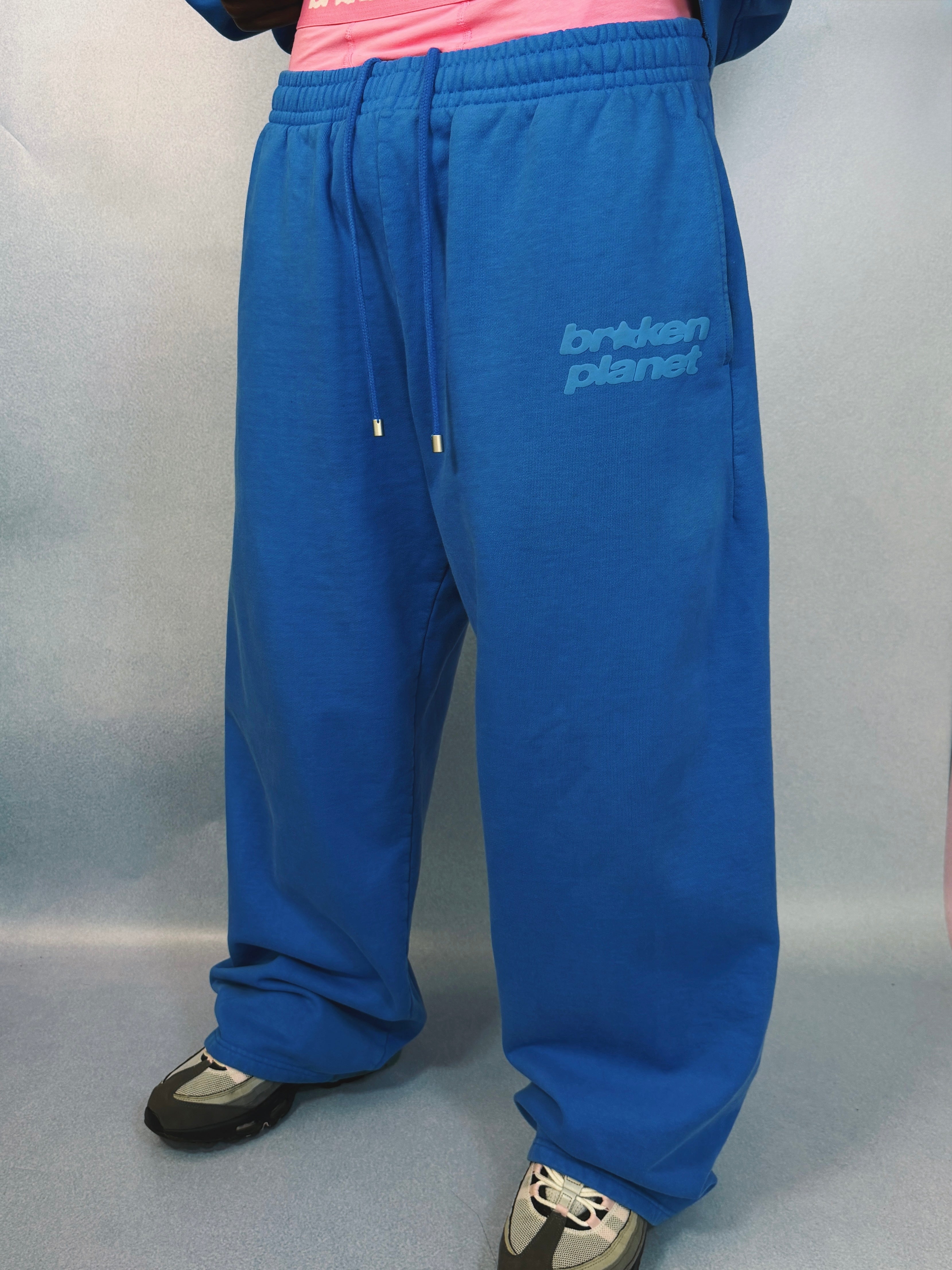 Star Logo Straight Leg Sweatpants - Cobalt Blue