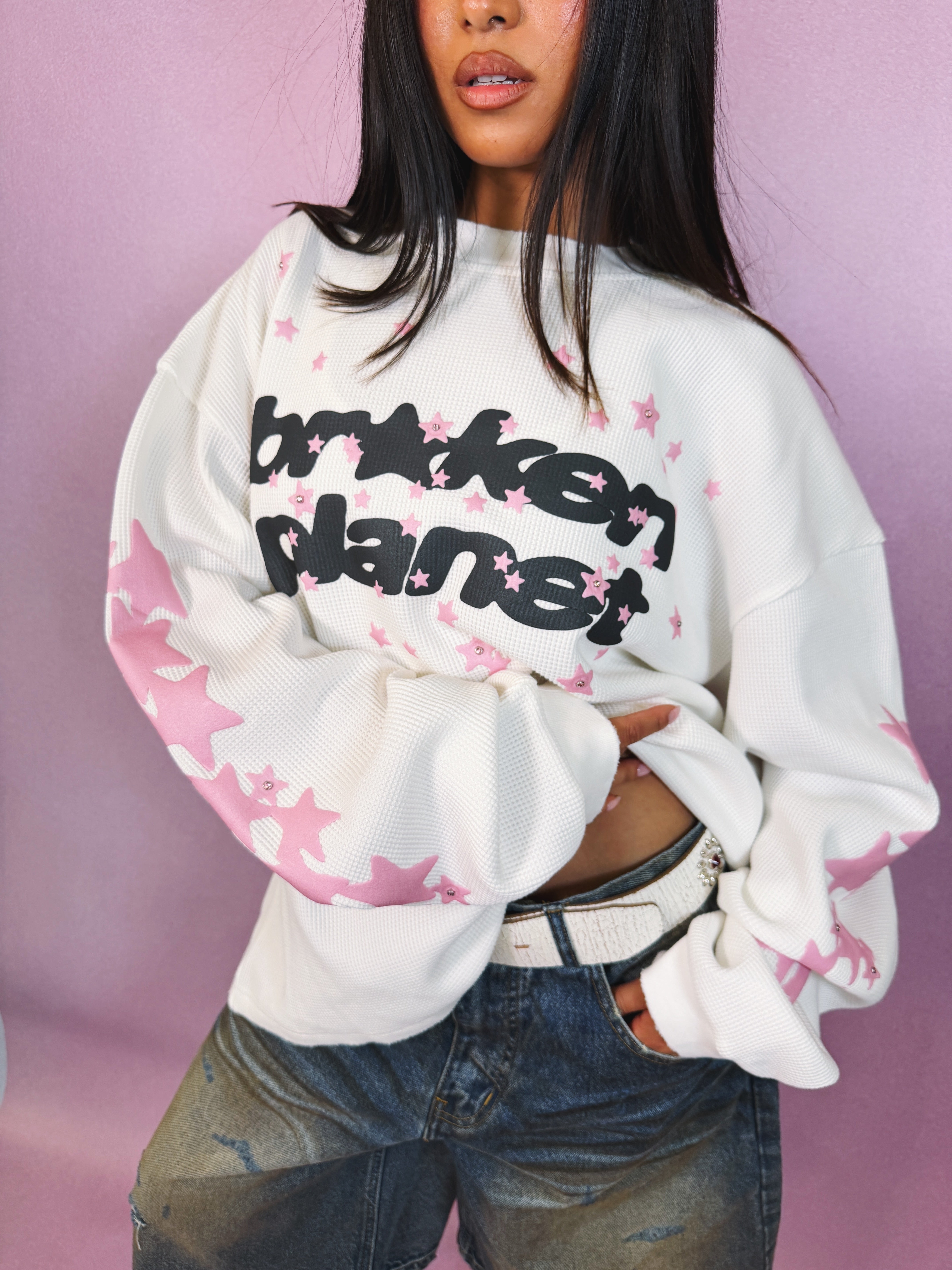 Allstars Waffle Long Sleeve - Vanilla White - 4