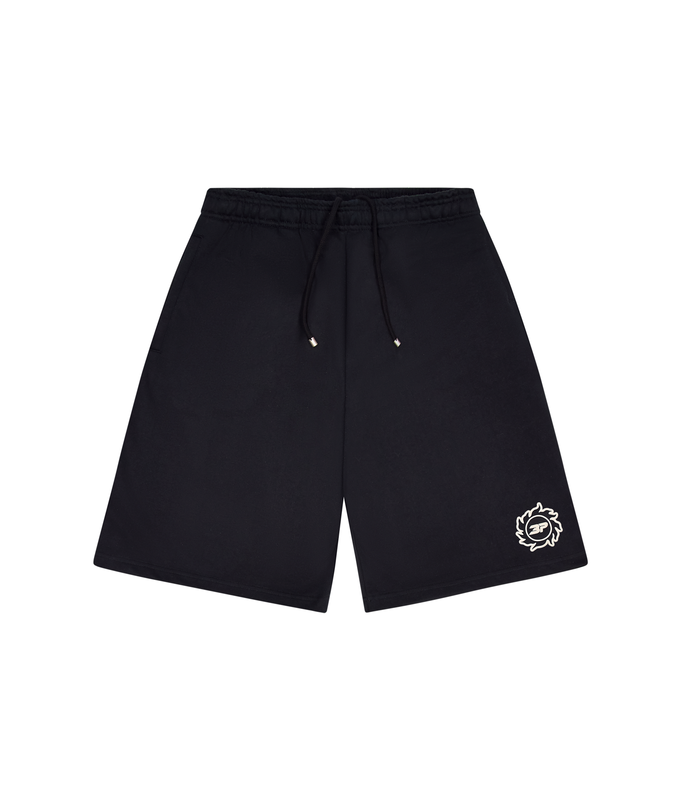 Sun Logo Shorts - Midnight Black