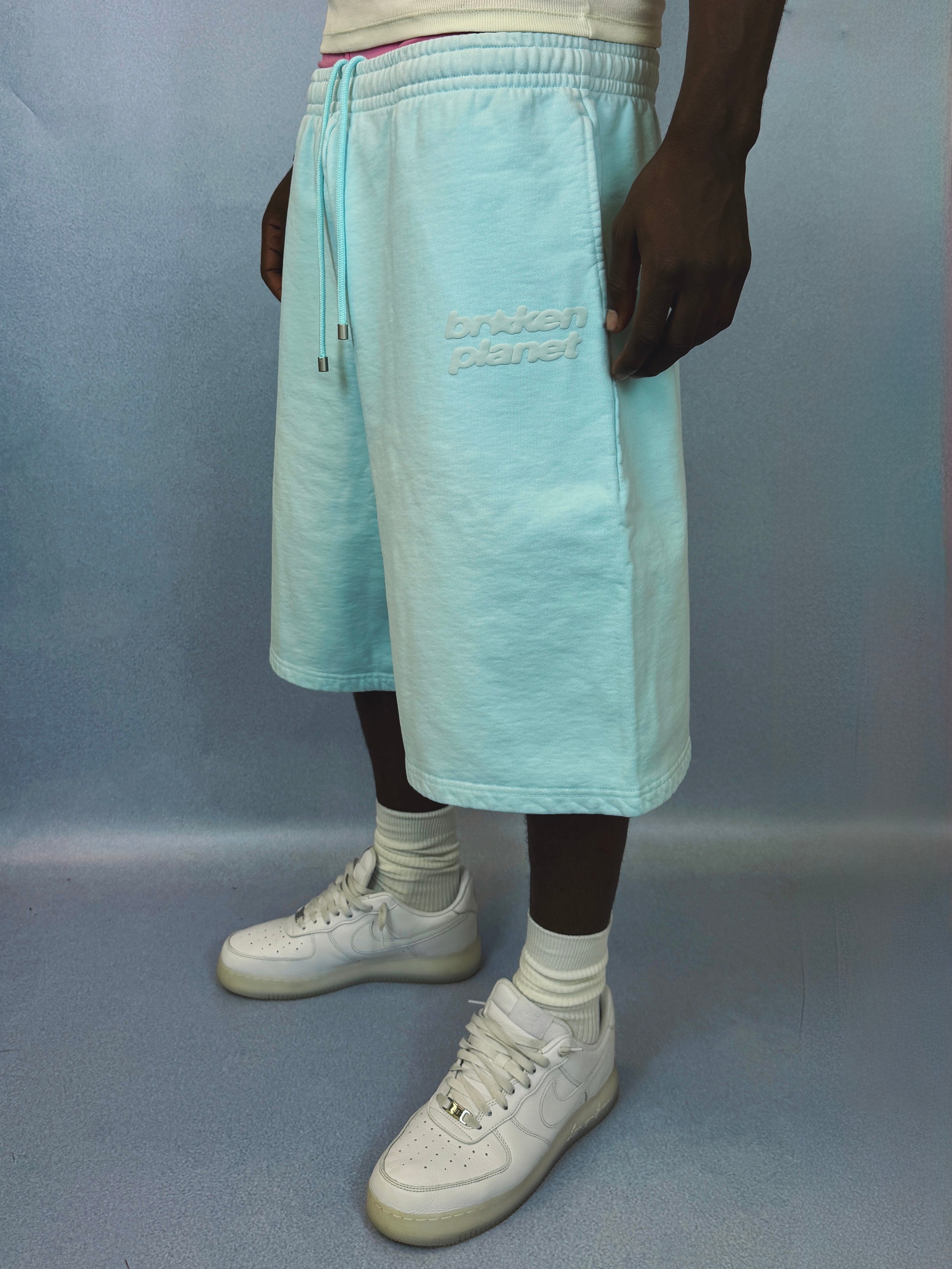 Star Logo Shorts - Blue Tint - 3