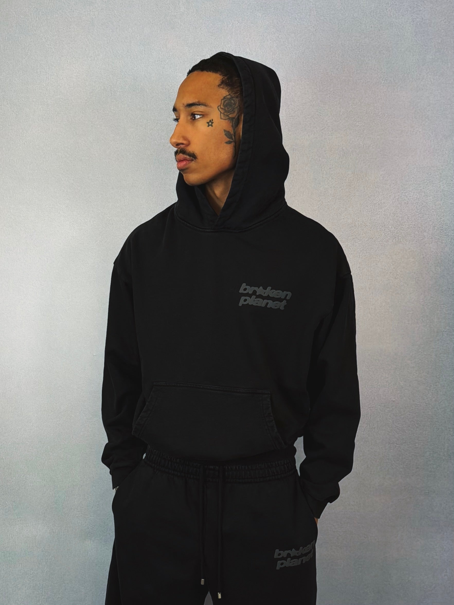 Star Logo Hoodie - Midnight Black - 3