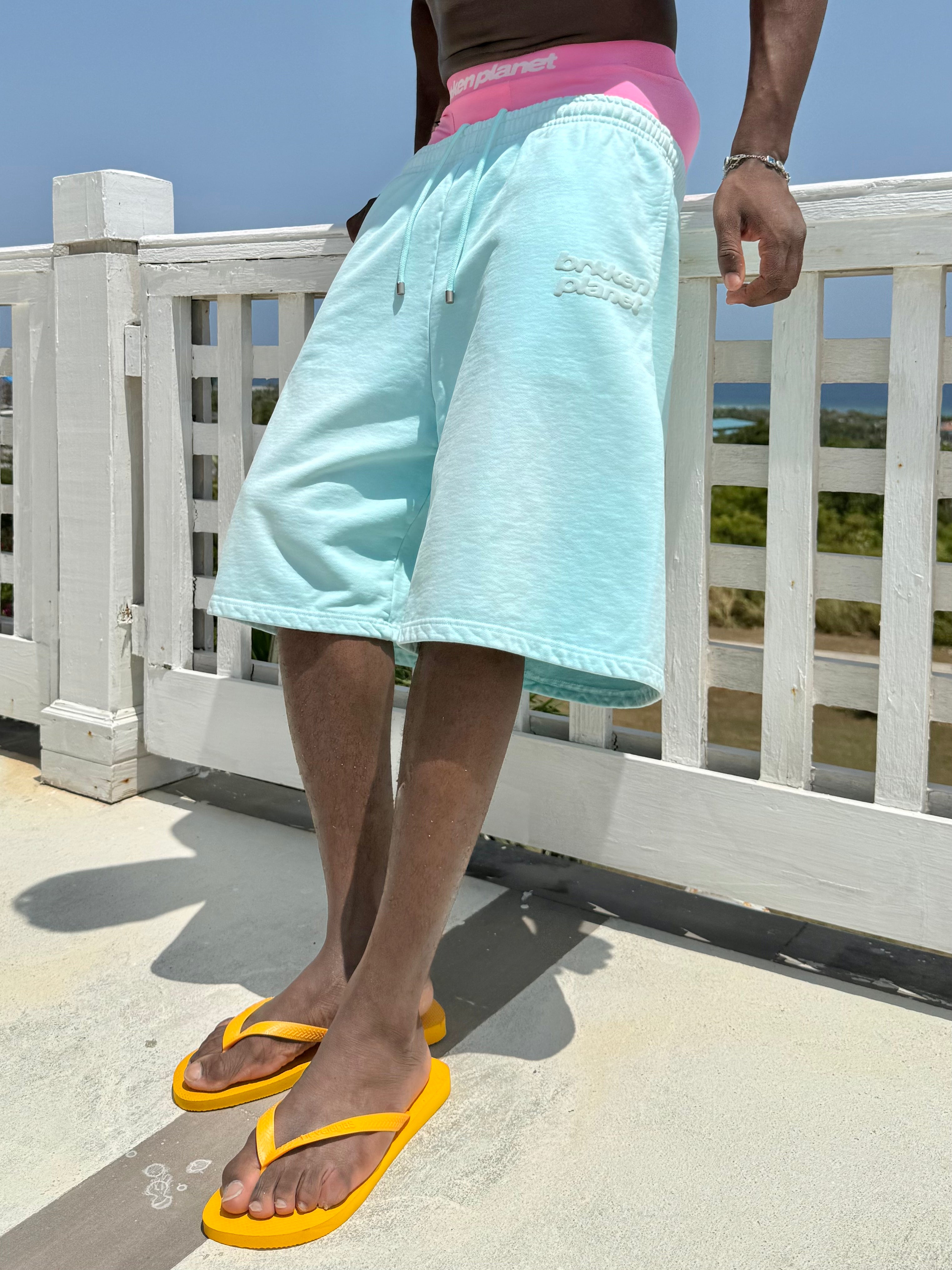 Star Logo Shorts - Blue Tint - 6