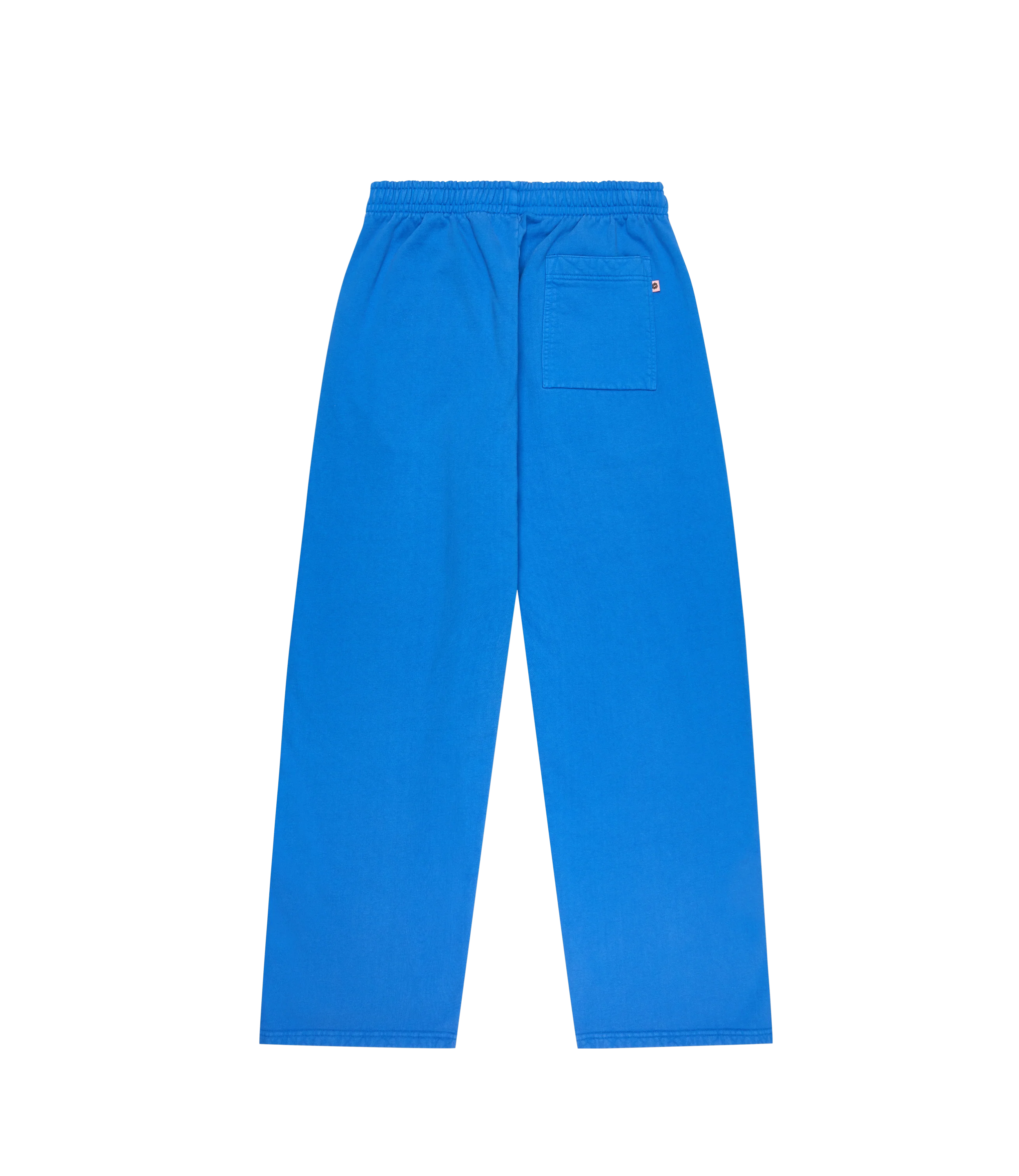 Star Logo Straight Leg Sweatpants cobalt blue back