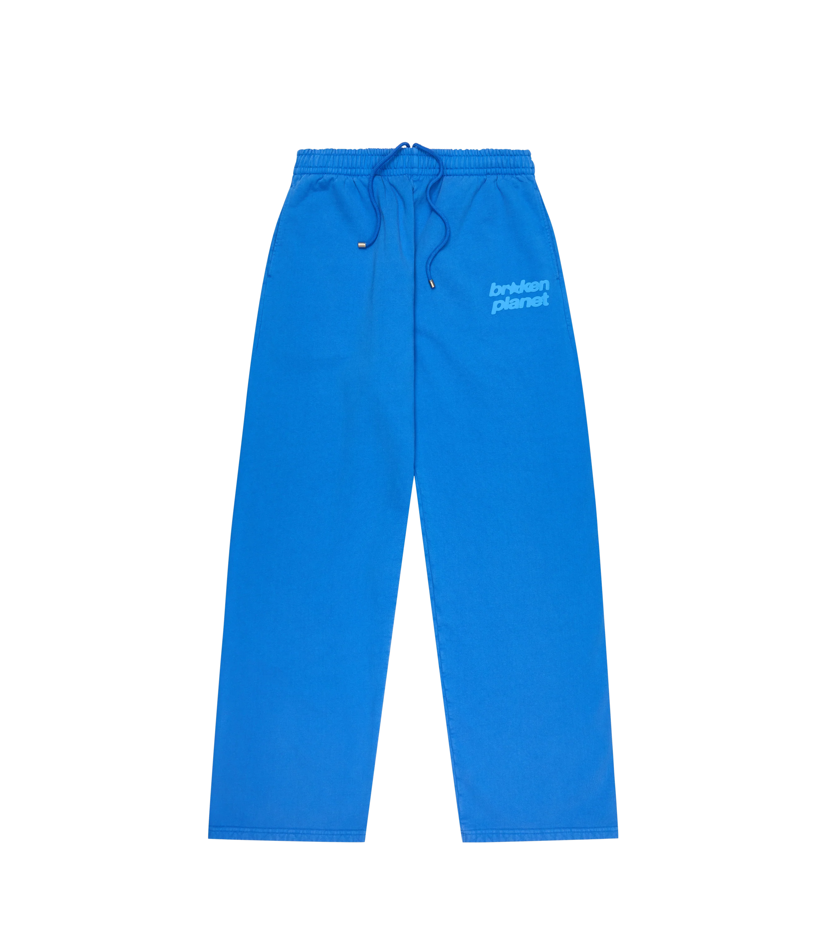 Star Logo Straight Leg Sweatpants cobalt blue front