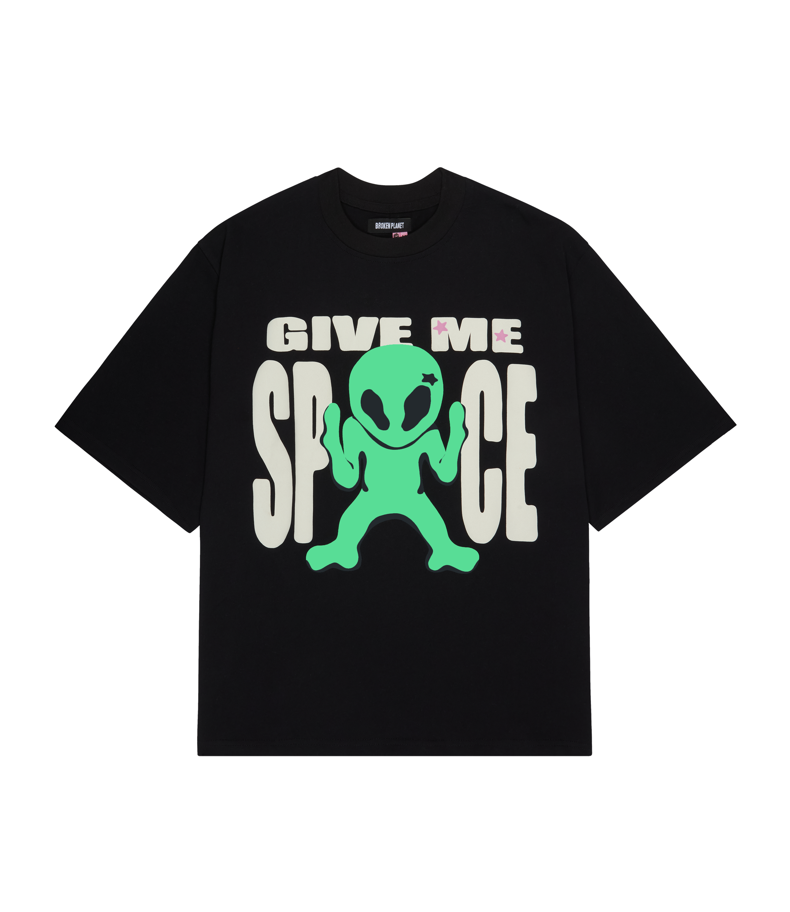 Give Me Space T-shirt - Midnight Black