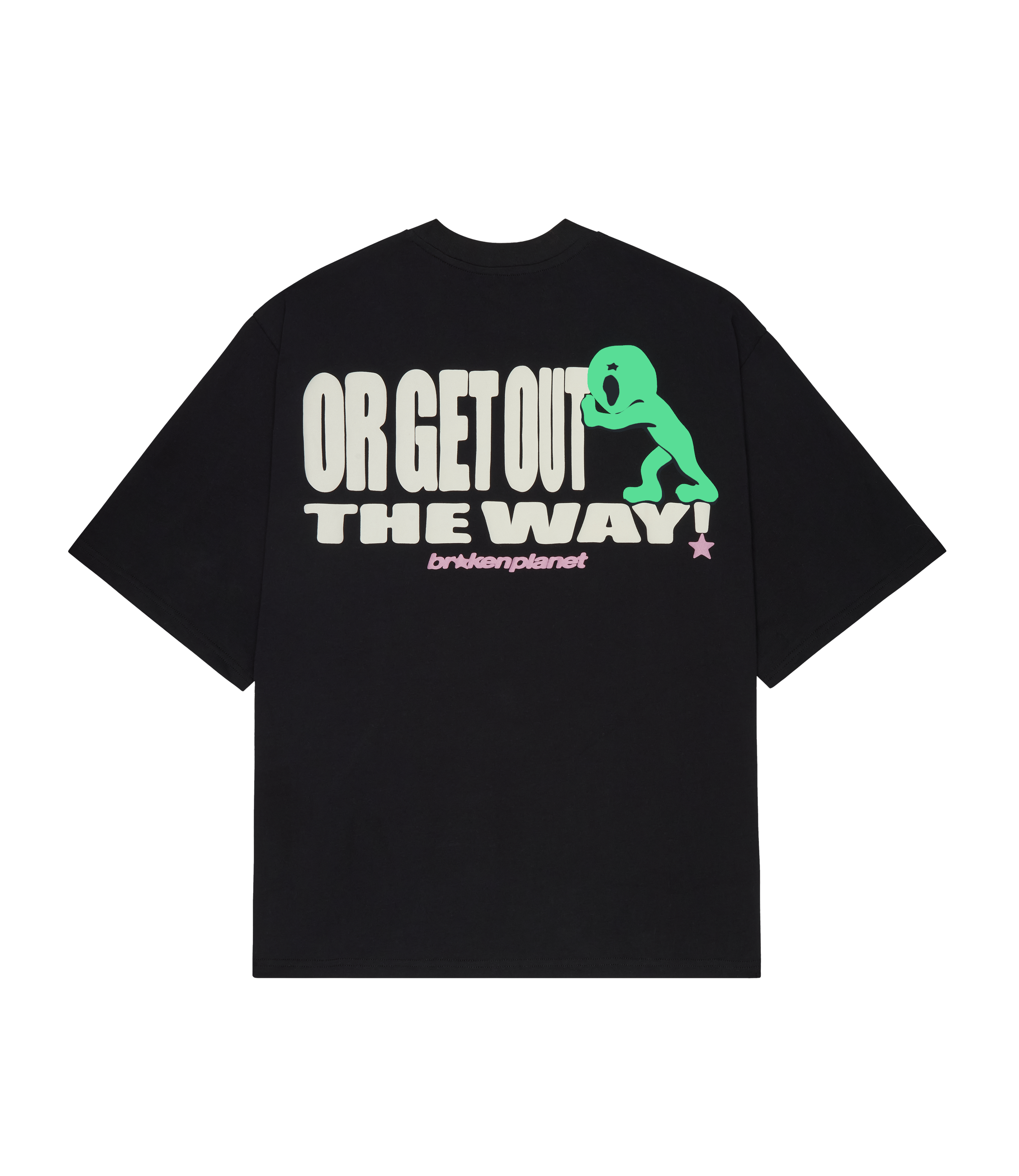Give Me Space T-shirt - Midnight Black - 2