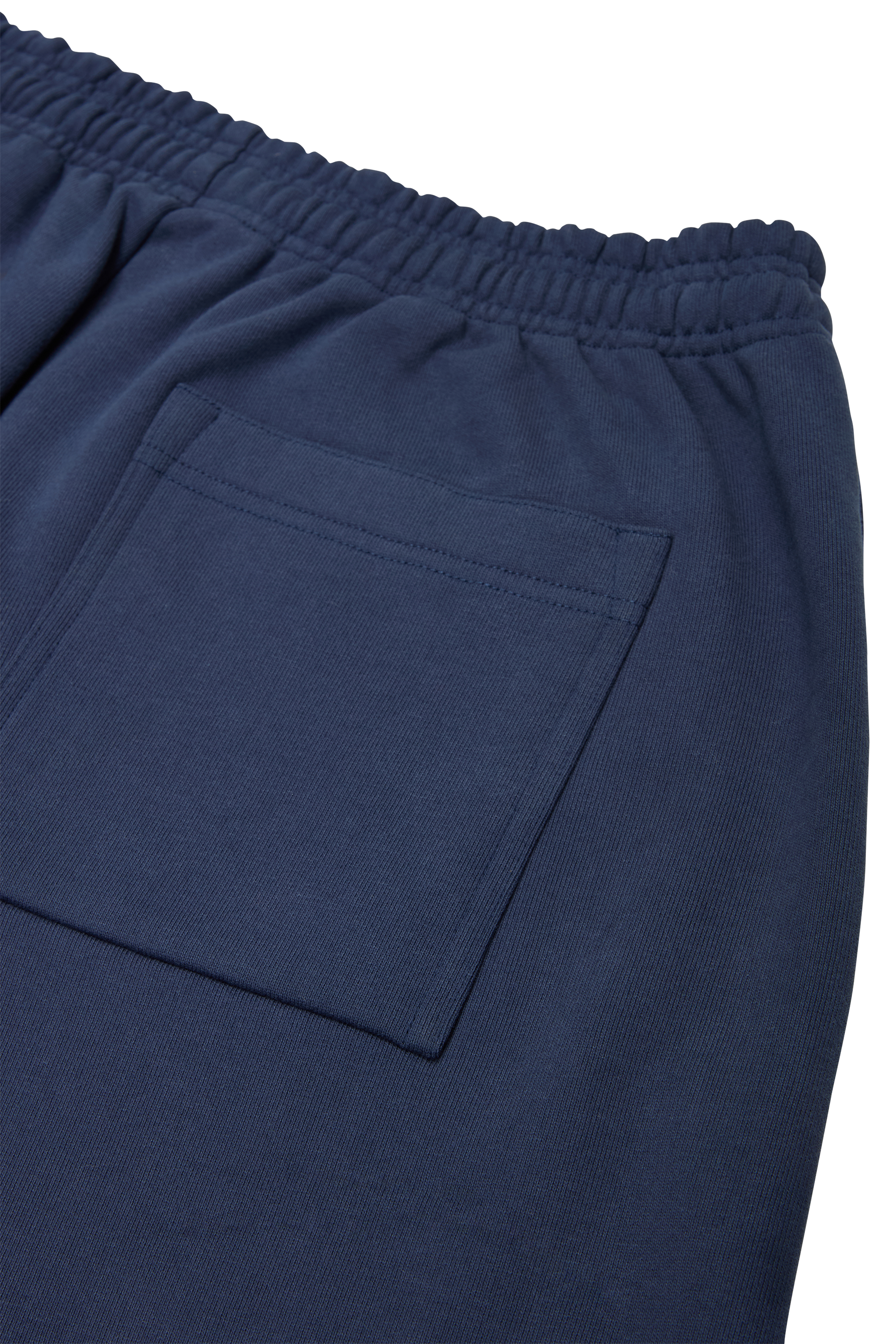Straight Leg Sweatpants - Navy Blue - 4