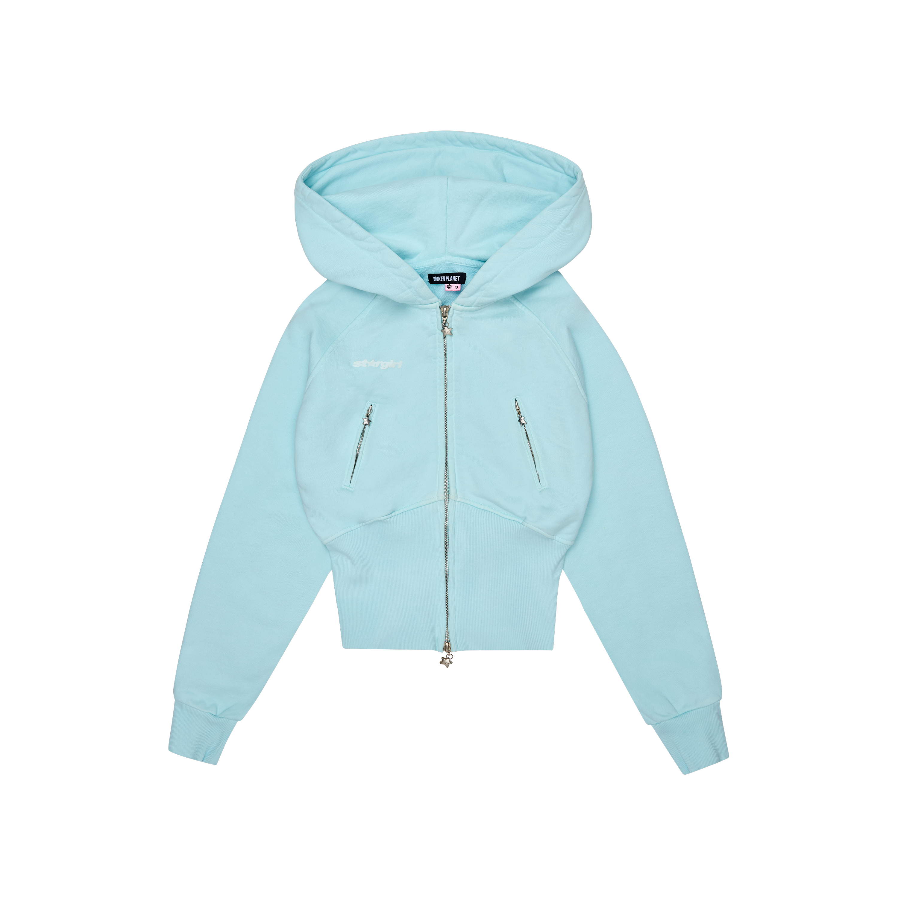 Stargirl Zip-up Hoodie - Blue Tint