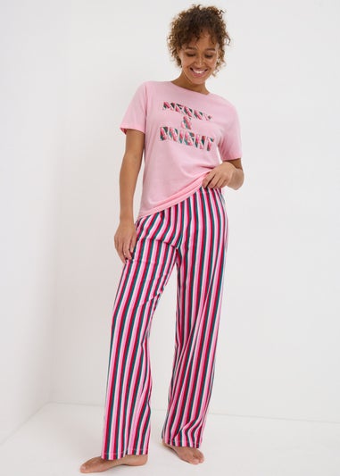 Pink Merry  Bright Pyjama Set