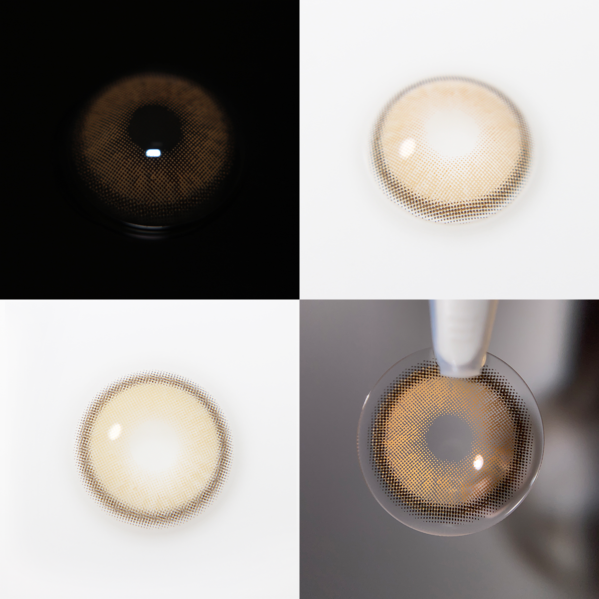 Crystal Brown Contact Lenses(12 months wear)