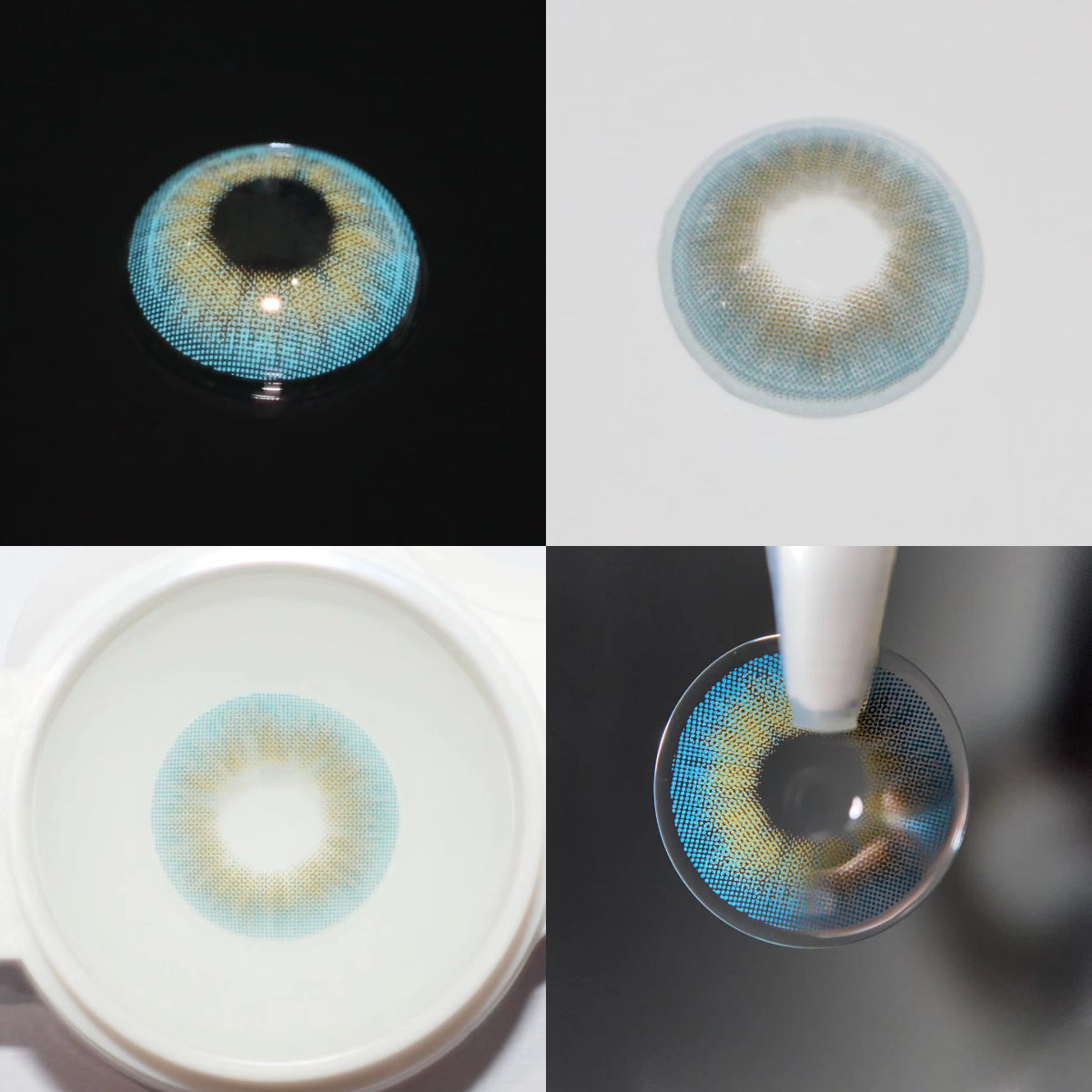 Luna Blue Contact Lenses(12 months wear)