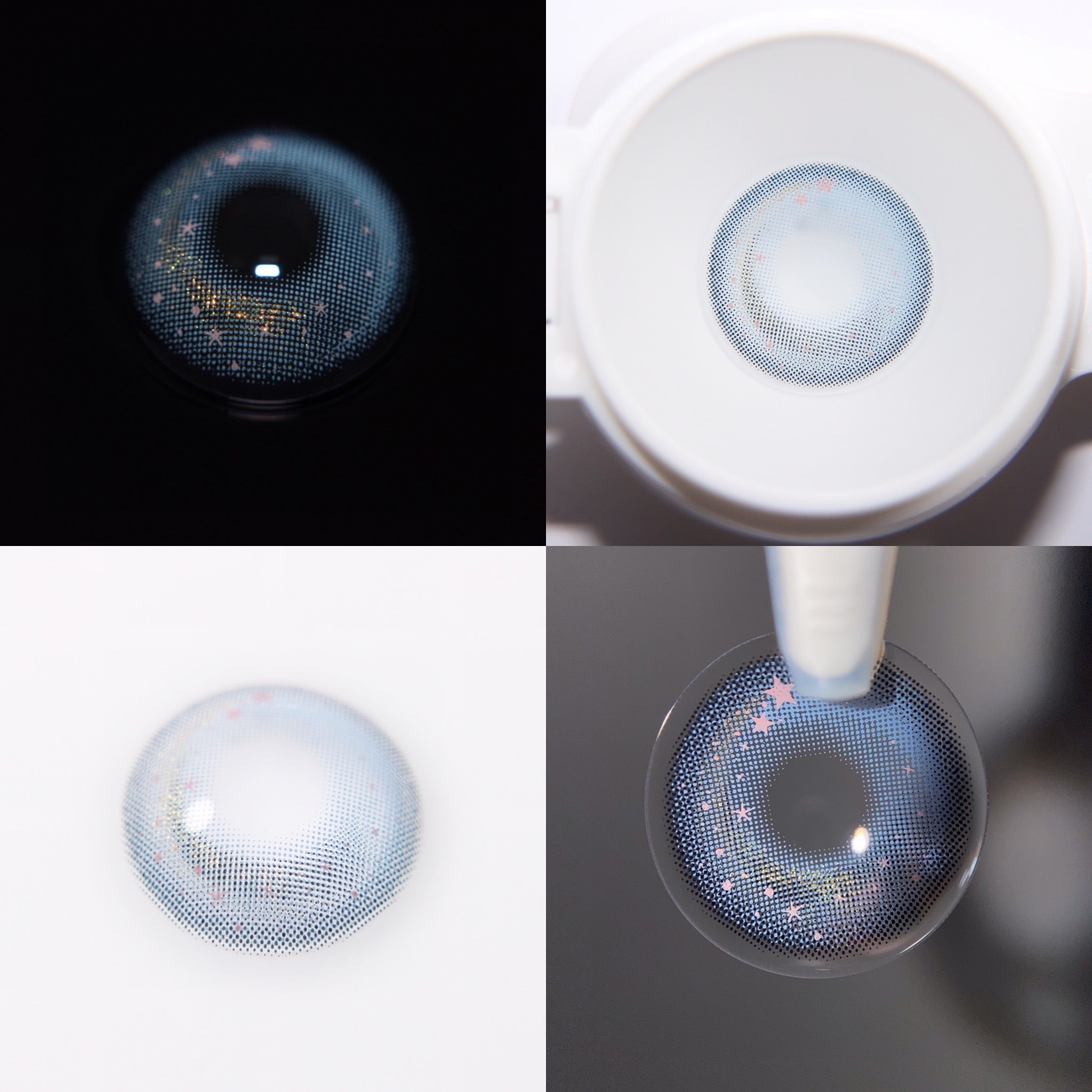 Nasa Blue Contact Lenses(12 months wear)