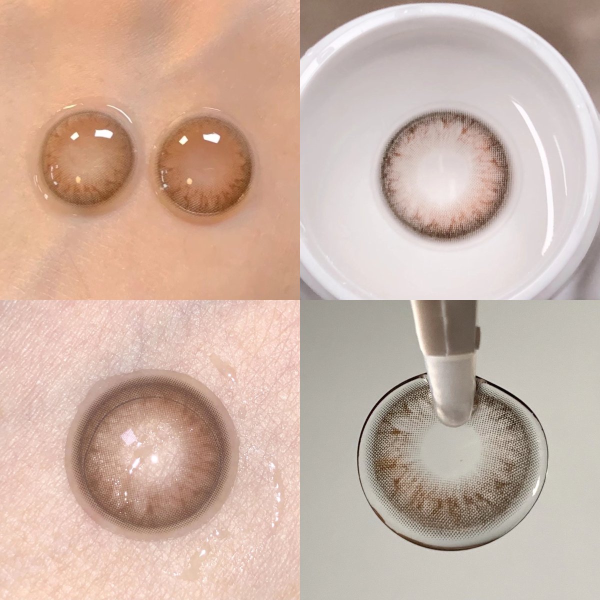 Kyra C.Brown Contact Lenses(12 months wear)