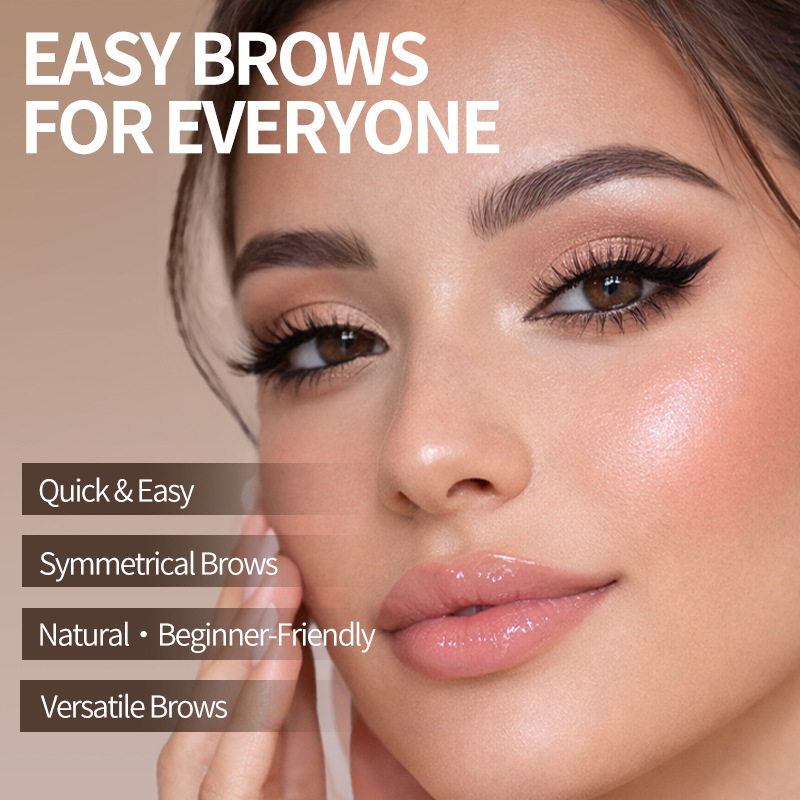 GECOMO DOUBLE LAZY SEAL EYEBROW POWDER