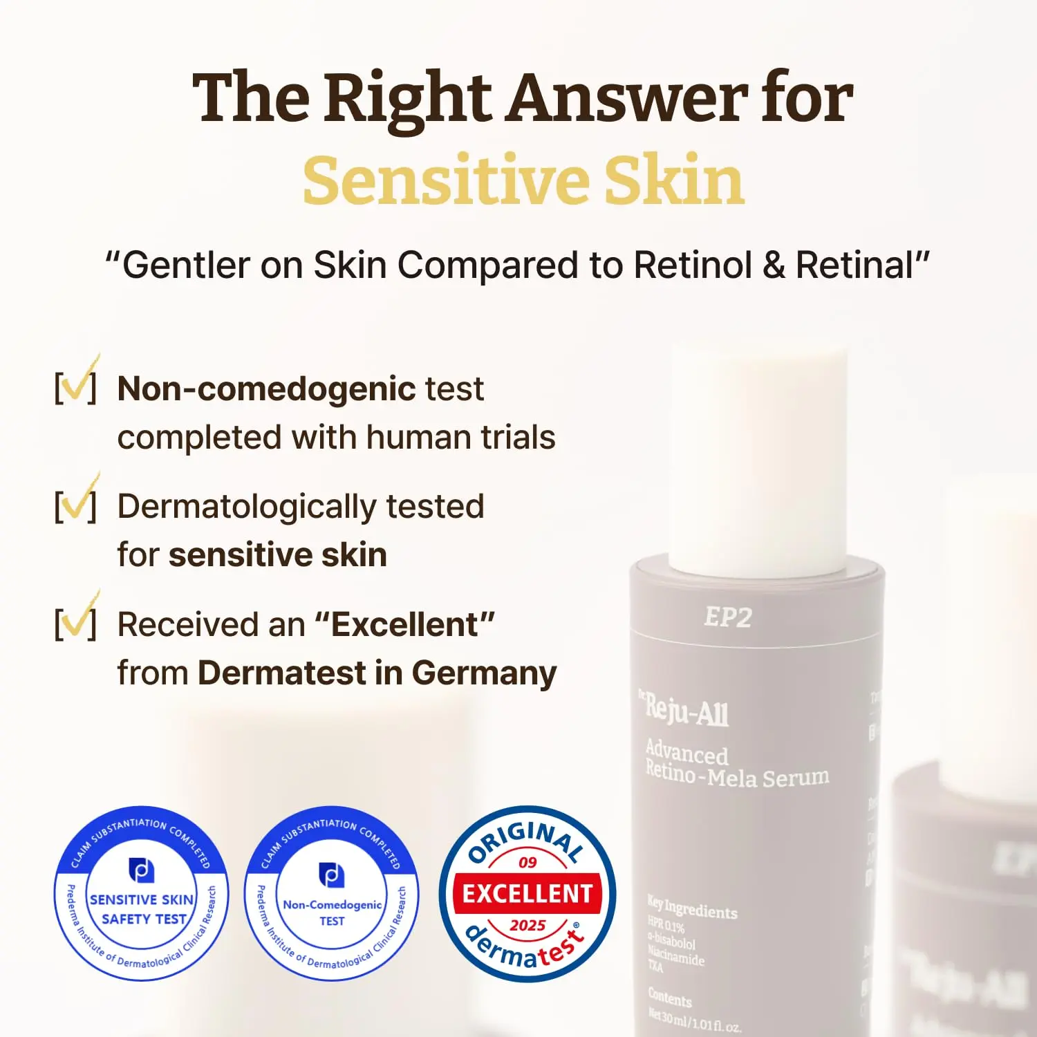 Dr.Reju-All Advanced Retino-Mela Serum – HPR Retinol Serum for Face
