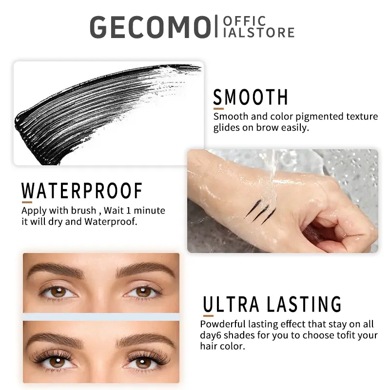 GECOMO Best Waterproof Mascara