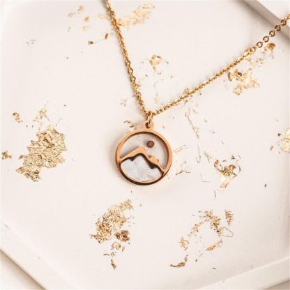 Mustard Seed Mountains Pendant Necklace Faith Jewelry Move Mountains Necklace Christian Faith Jewelry Gift