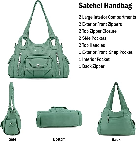 Handbags for Women, Purses for Women, Hobo Bags for Women, Purses and Handbags, Womens Purse w/Multi Pocket