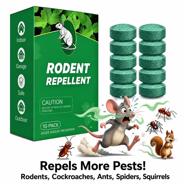 Natural Rodent Repellent Balls For Indoor Use — Protects Furniture From Chewing, Freshens Air With A Gentle, Long-lasting Scent