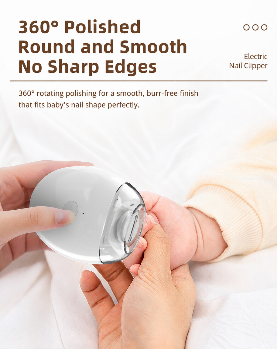 Electric Nail Trimmer Automatic Nail File For Seniors And Children Nail Grind And Trim Tool