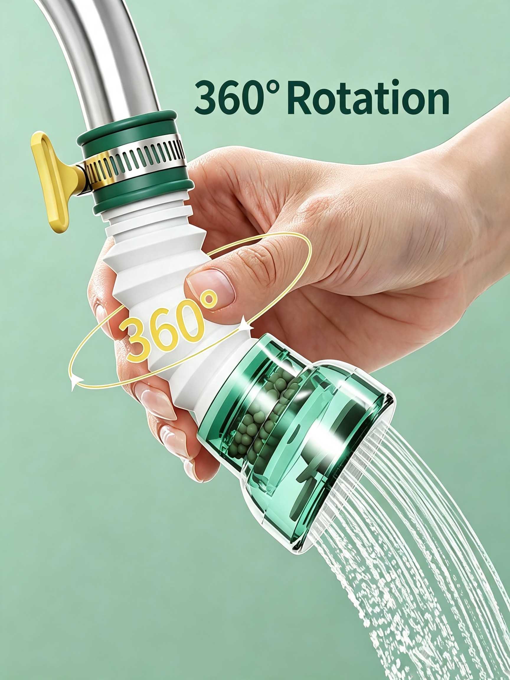 []Faucet Filter, Household Tap Water Purifier, Showerhead