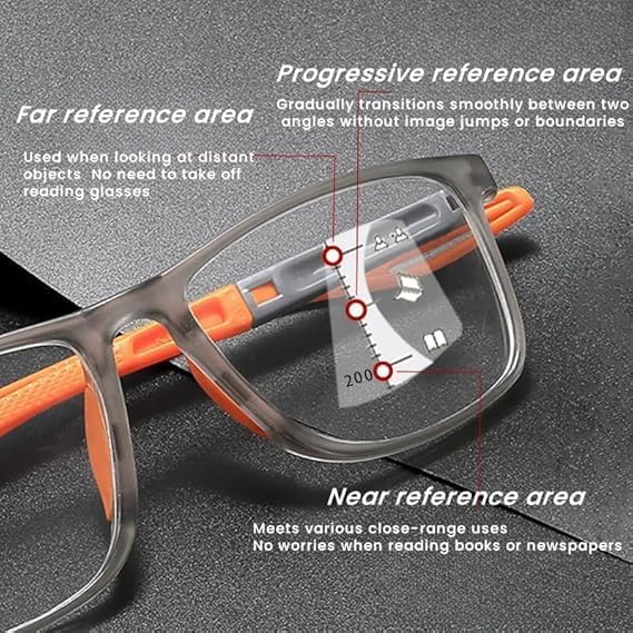 Progressive lens structure