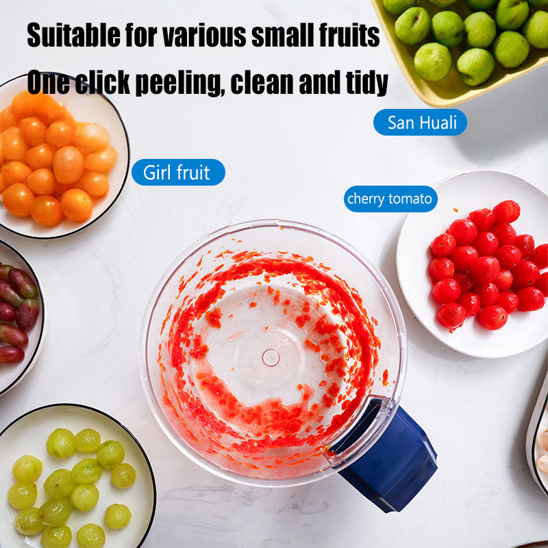 Fully Automatic Household Electric Fruit Peeler, Fruit And Vegetable Grape Peeler, Green Extraction Peeler