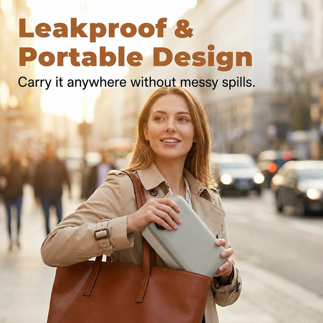 ⚡ Portable Electric Lunch Box With Self-heating 🔋🌡