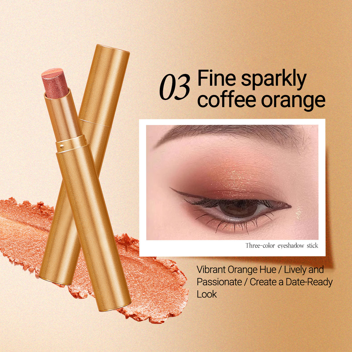 Radiant Tri-color Eyeshadow Stick