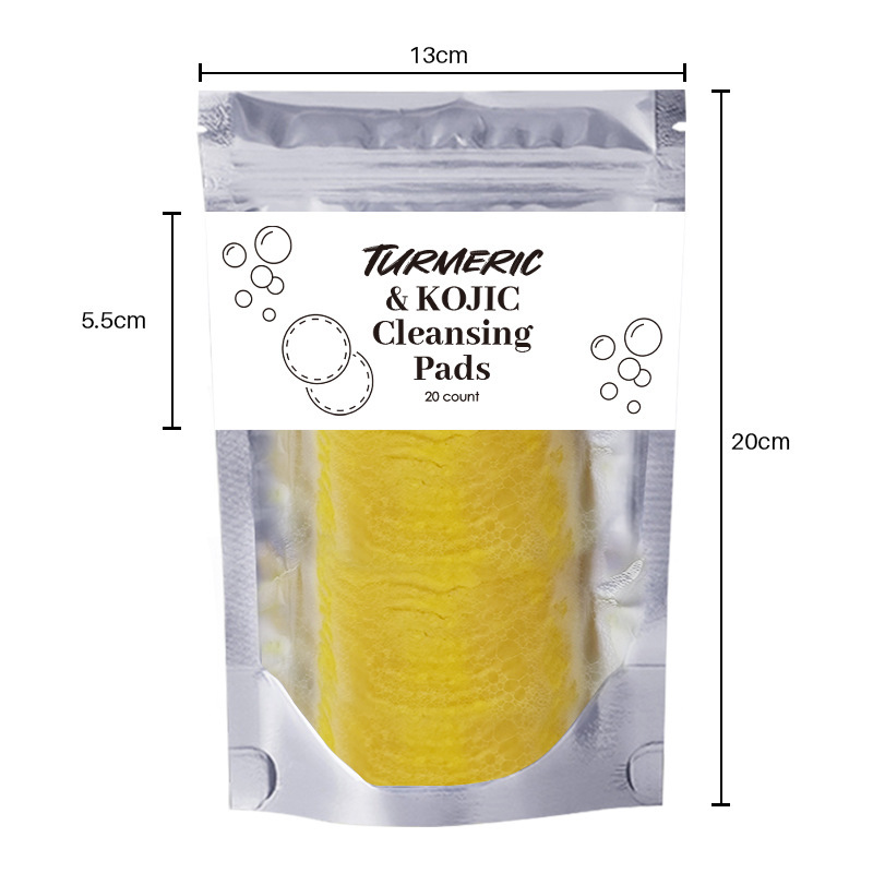 Turmeric Facial Cleansing Pad For Exfoliation And Facial Care