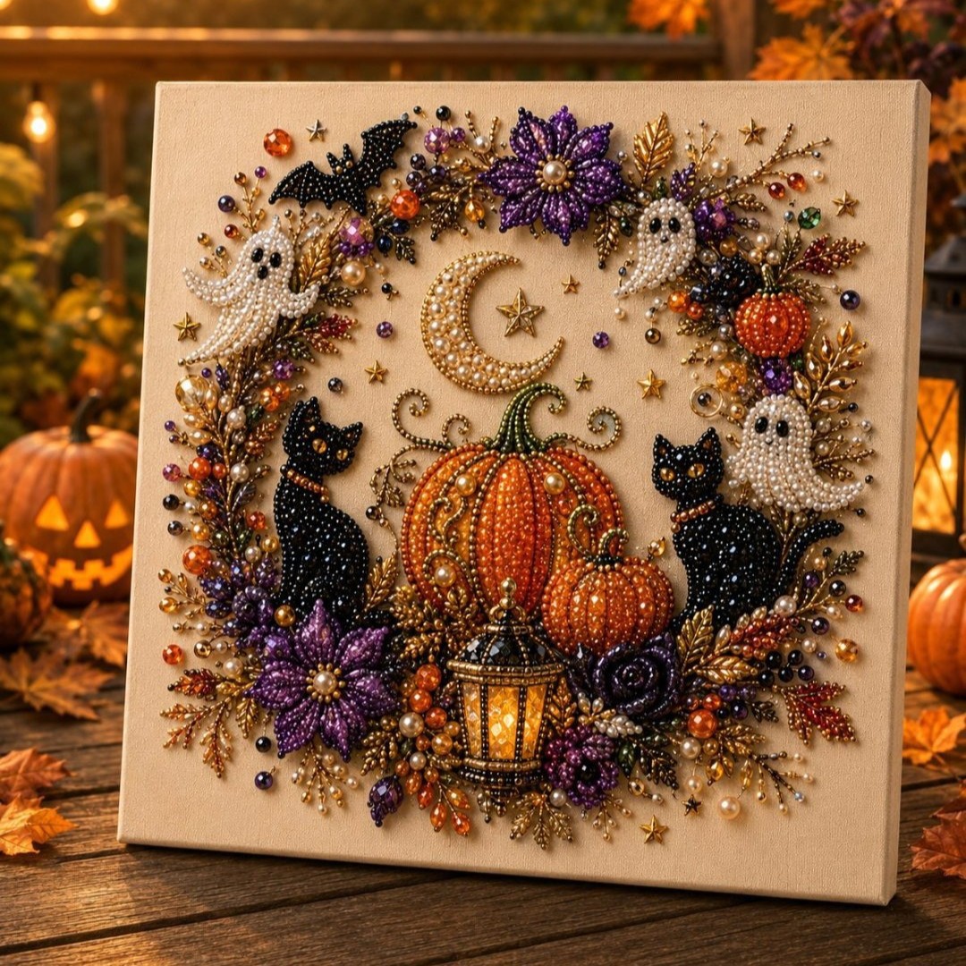 Halloween Pearl Art Diy Kit