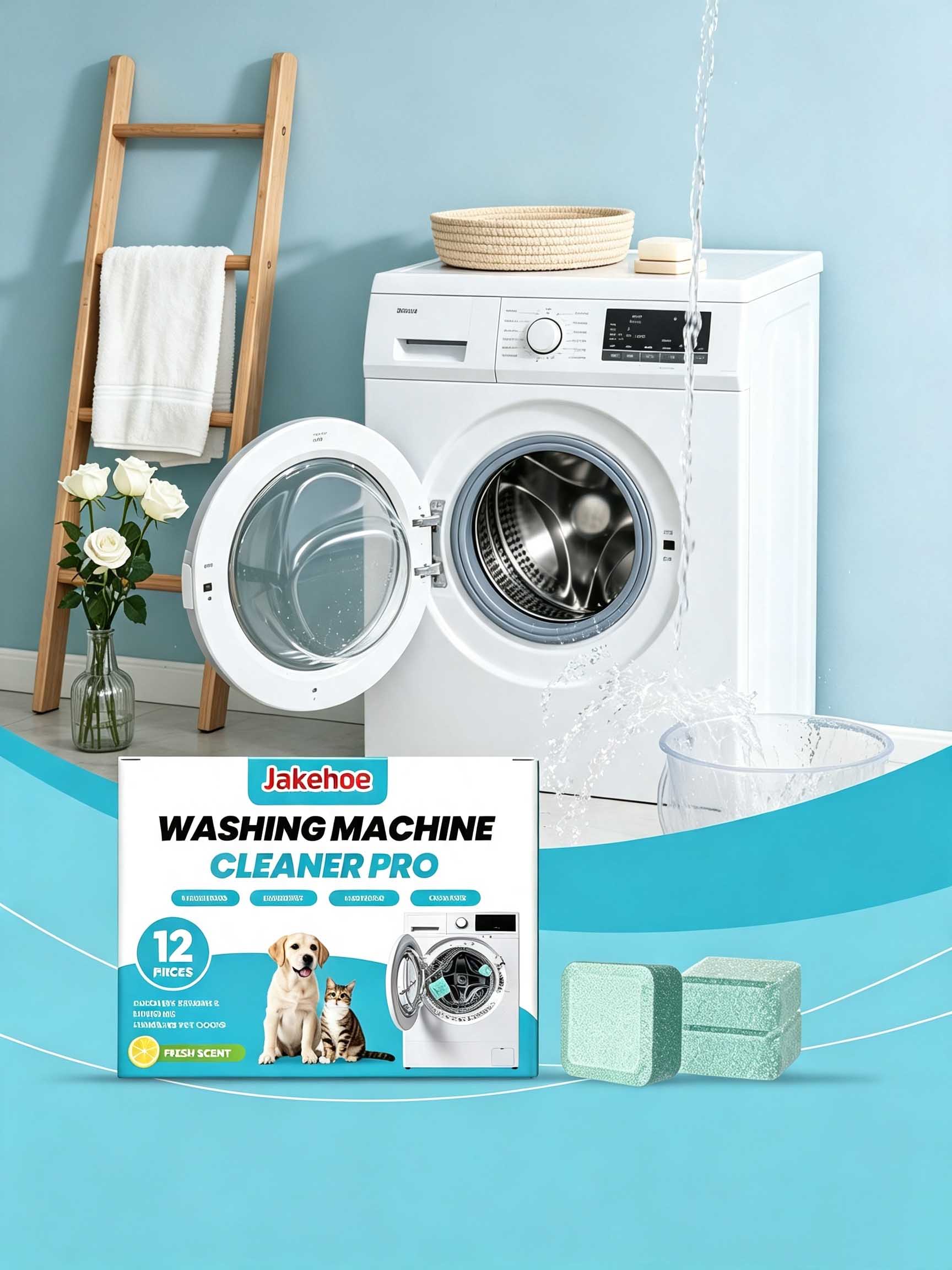 Active Washing Machine Cleaning Tablets