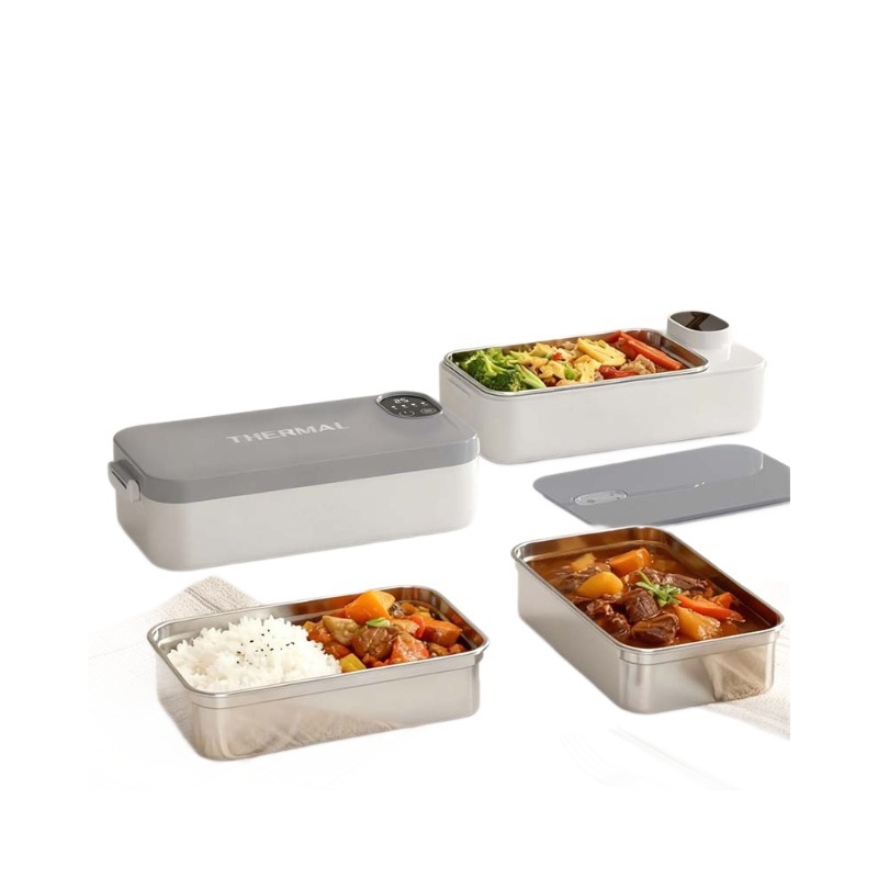 ⚡ Portable Electric Lunch Box With Self-heating 🔋🌡