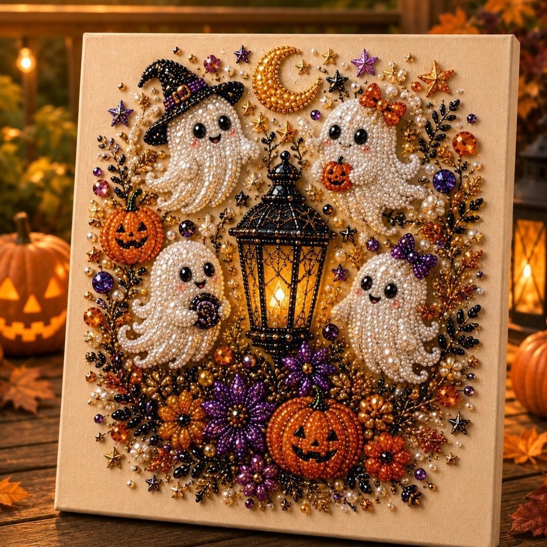 Halloween Pearl Art 