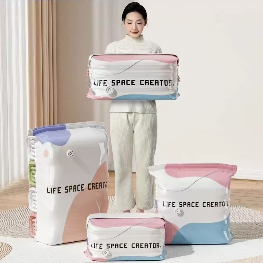 Air-free 3d Vacuum Compression Bags For Quilts