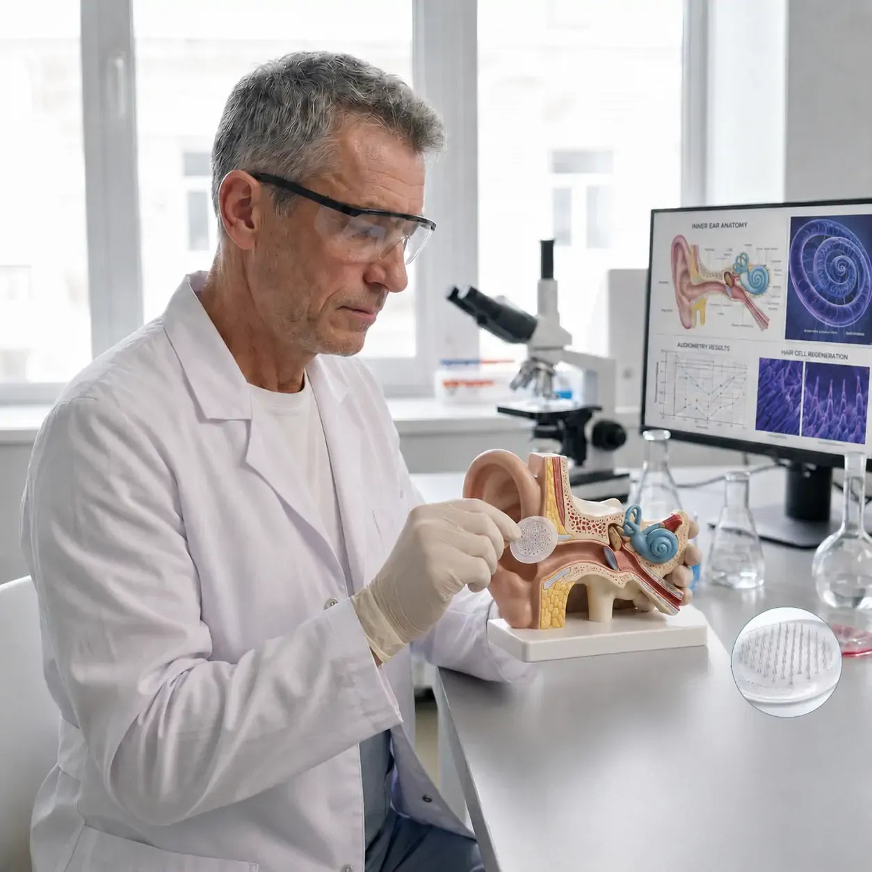 Hearing science research